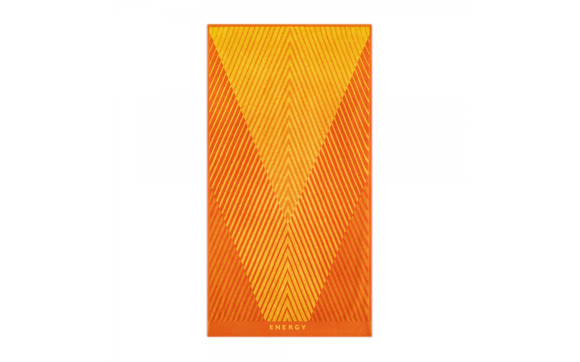 Levně Zwoltex Unisex's Gym Bench Towel Energy AB Orange/Yellow