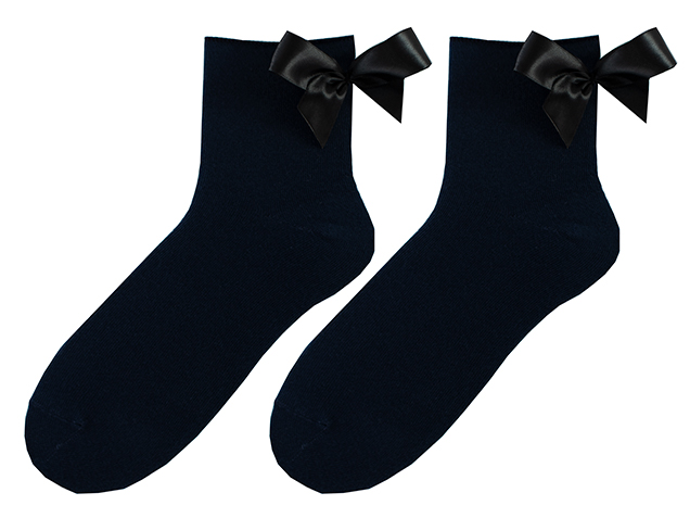 Bratex Woman's Socks DD-025 Navy Blue