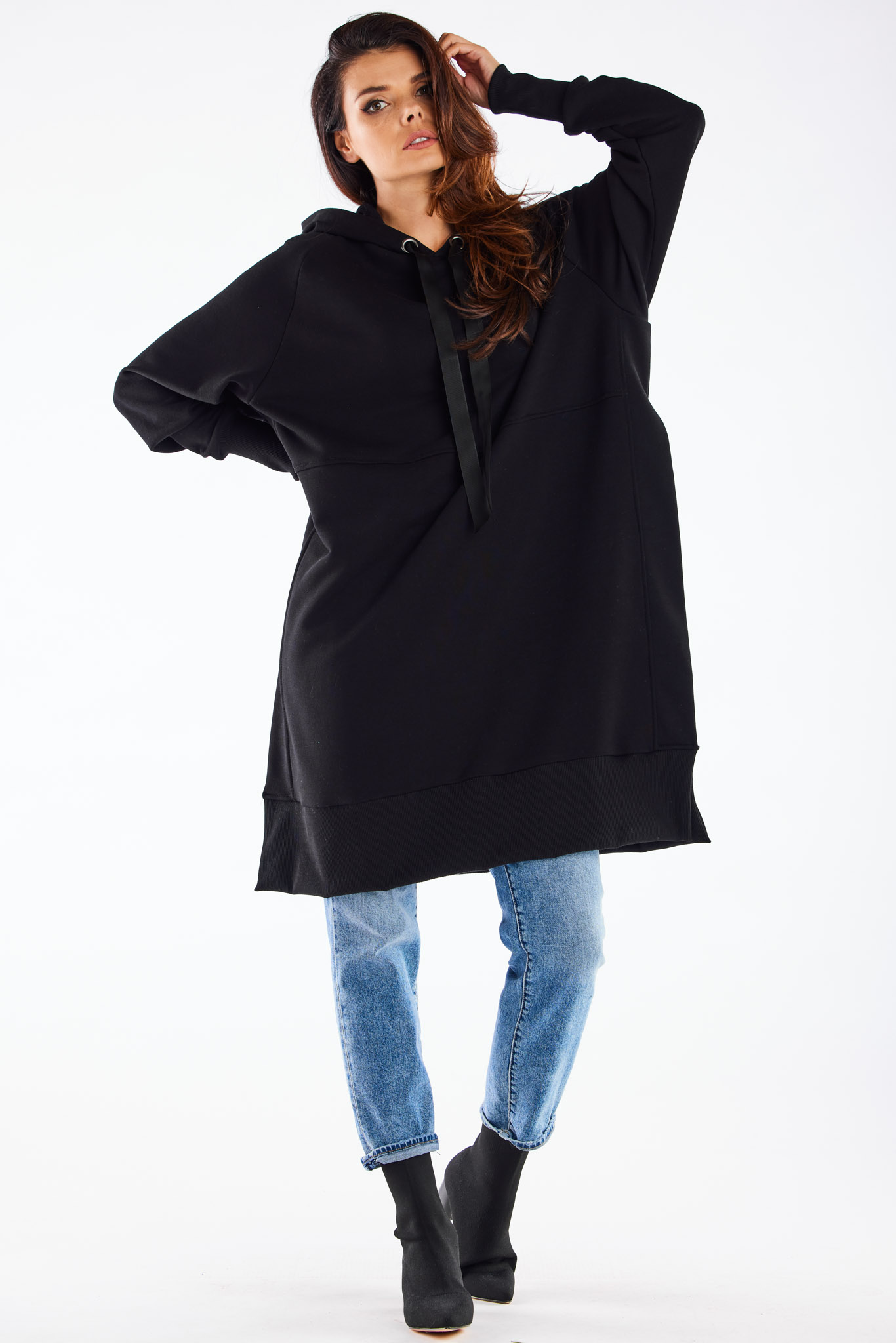 Infinite You Woman's Hoodie M279 Black