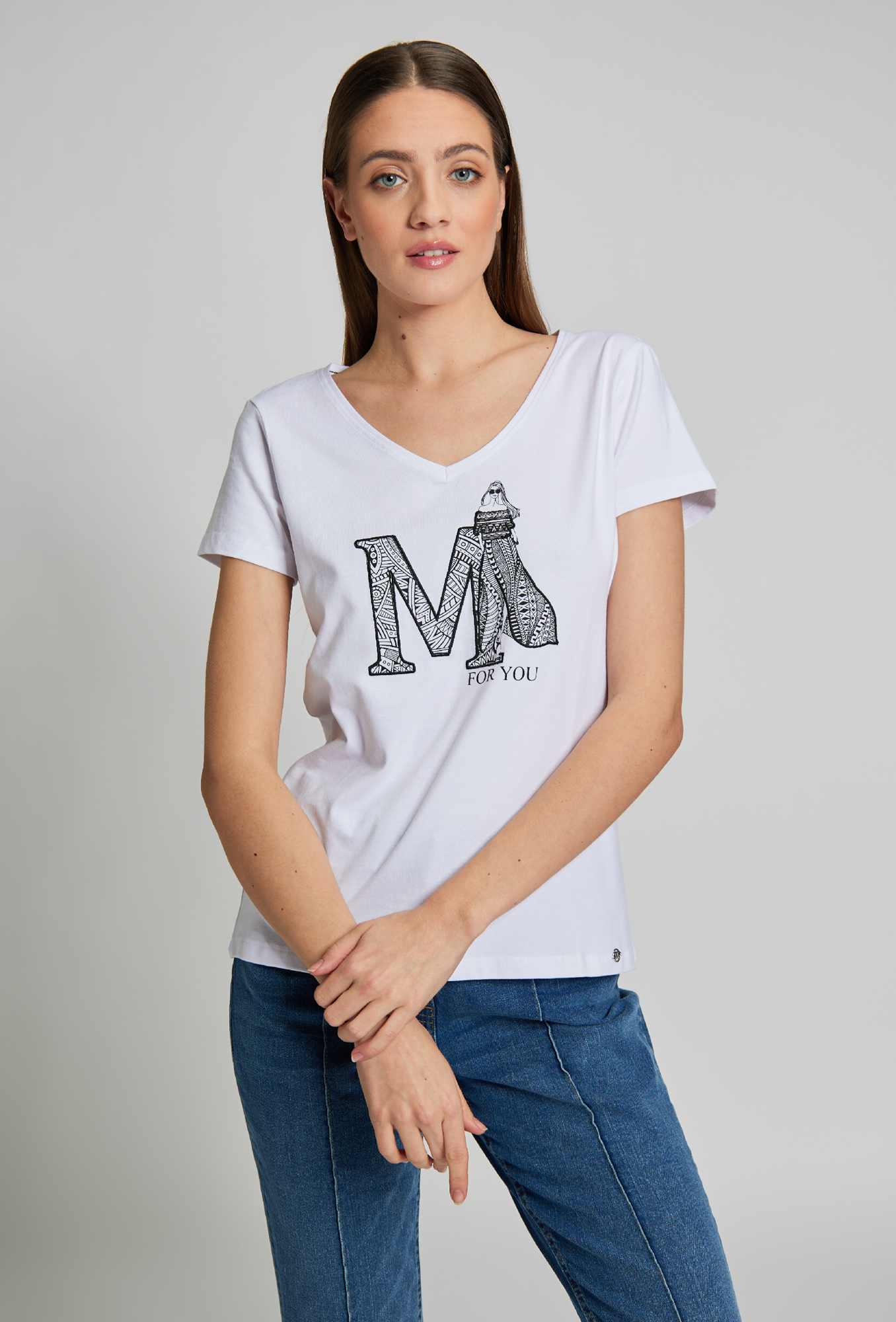 Levně MONNARI Woman's T-Shirts T-Shirt With Print
