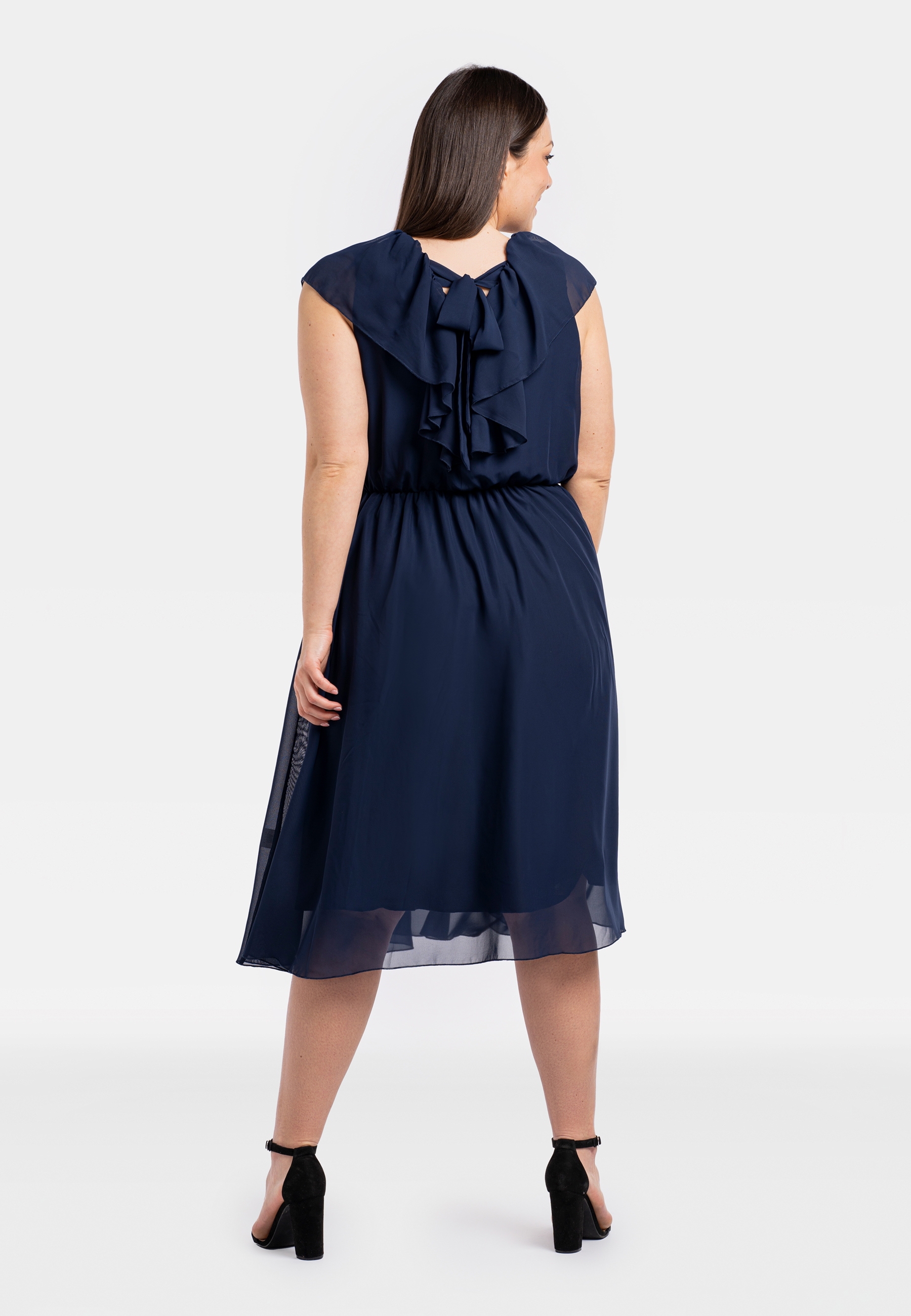 Rochie de damă Karko Navy Blue