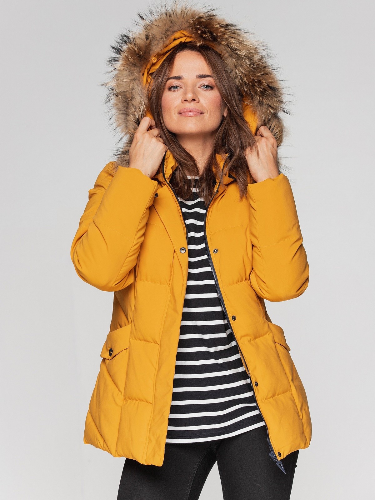 Дамско яке  PERSO PERSO_Jacket_BLH211045F_Yellow