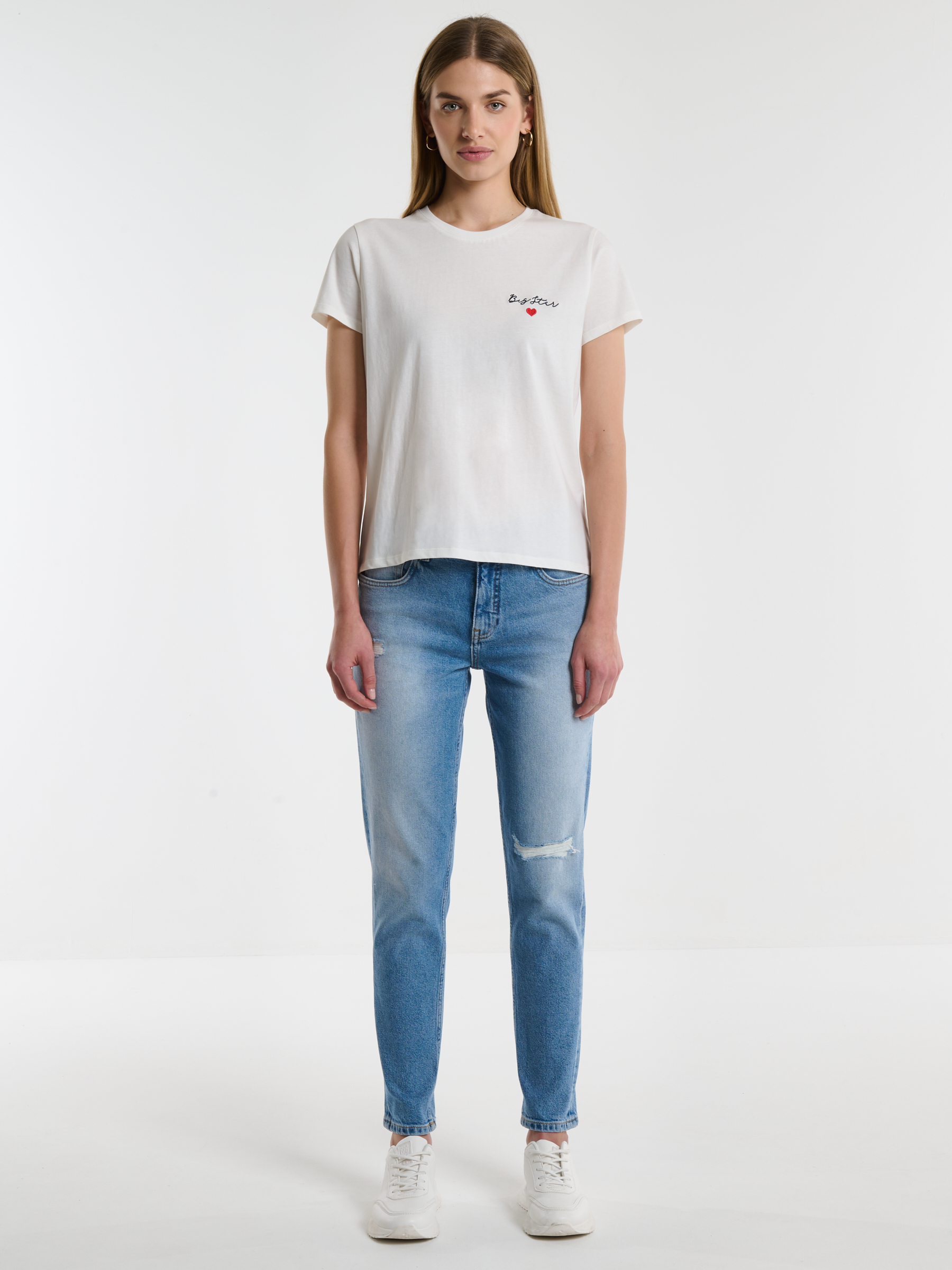 Big Star Woman's Tapered Trousers 115541 233