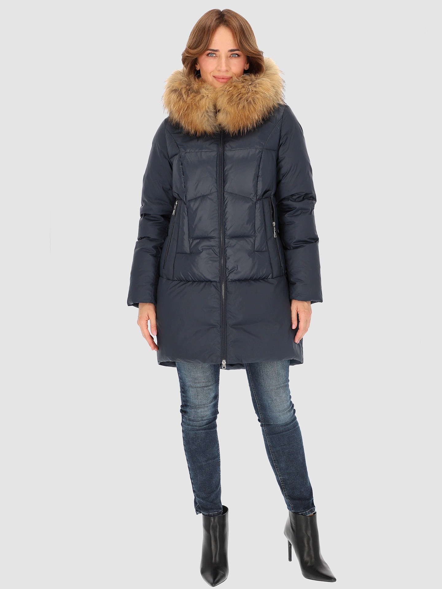 PERSO Woman's Women's quilted jacket, mid-thigh length