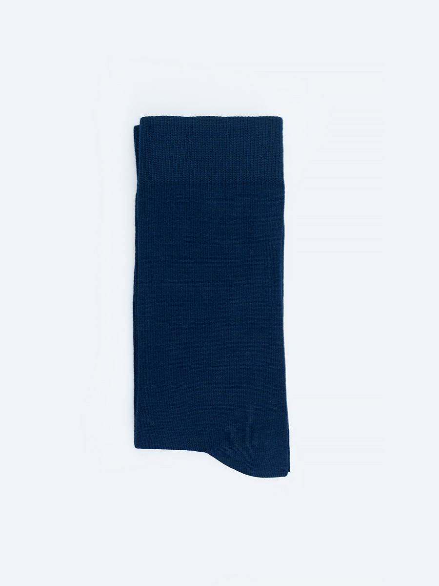 Levně Big Star Man's Socks 273572 Navy Blue-403