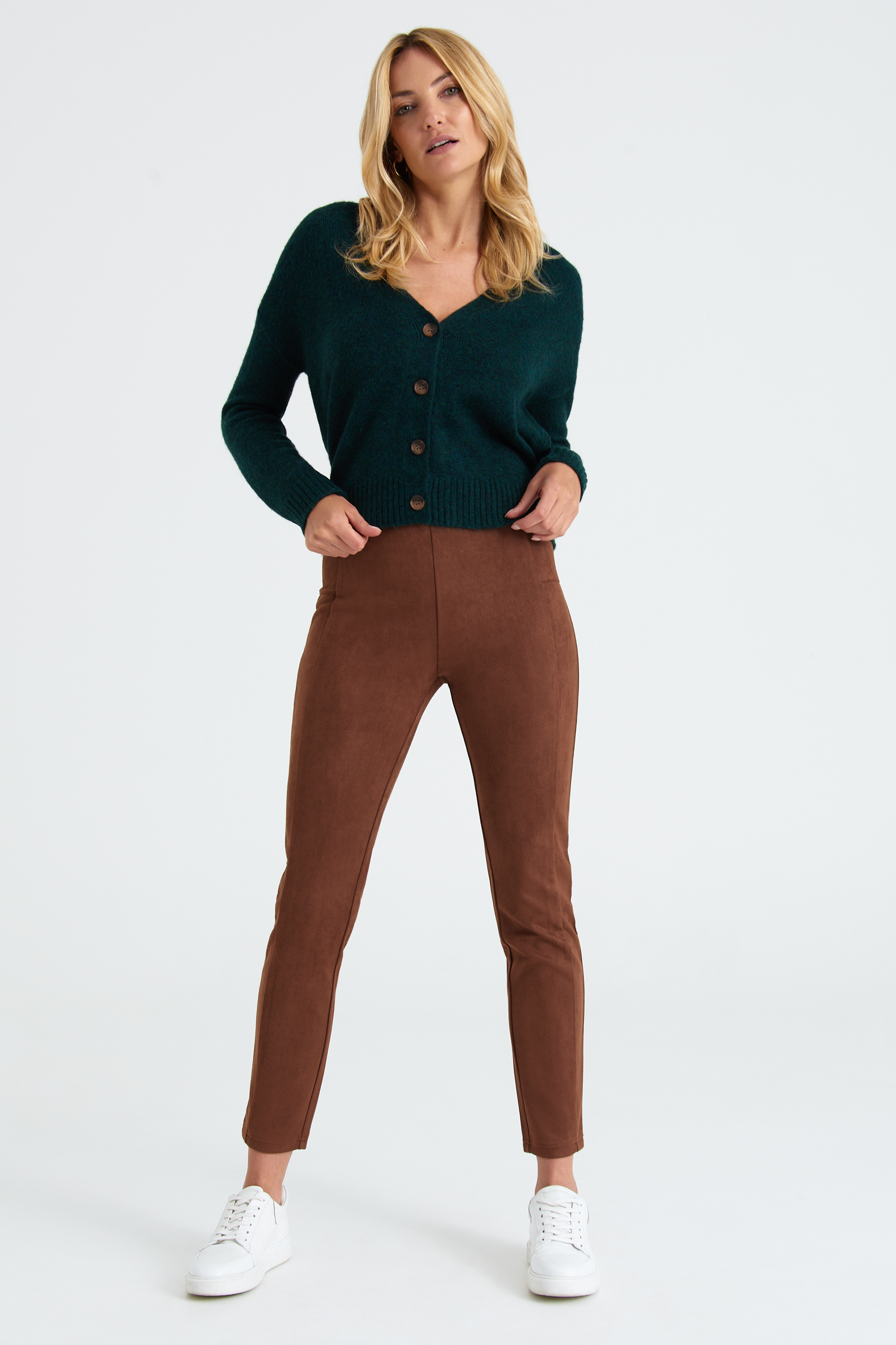 Greenpoint Woman's Trousers SPO426W2282X00  Brown