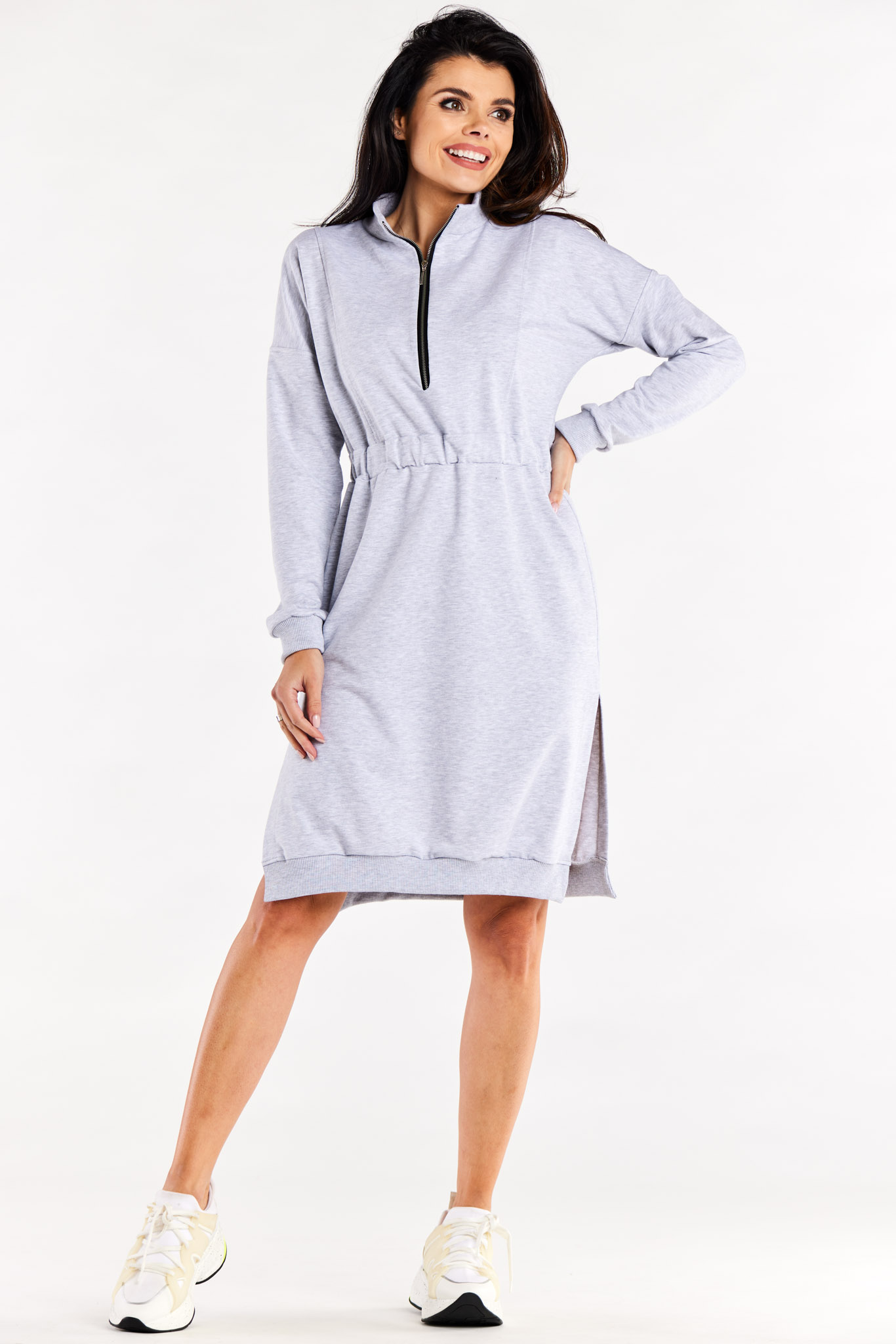 Infinite You Woman's Dress M322 Grey