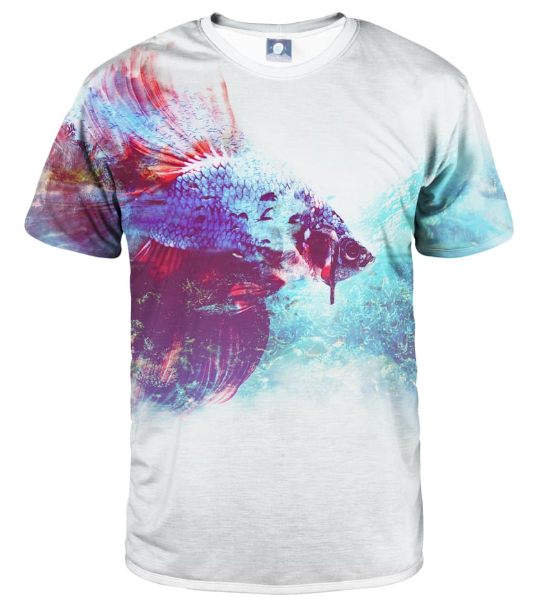 Levně Aloha From Deer Unisex's Colorful Fighting Fish T-Shirt TSH AFD1039