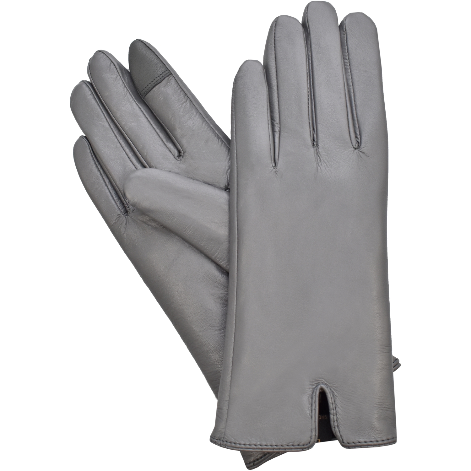 Semiline Woman's Women Leather Antibacterial Gloves P8201