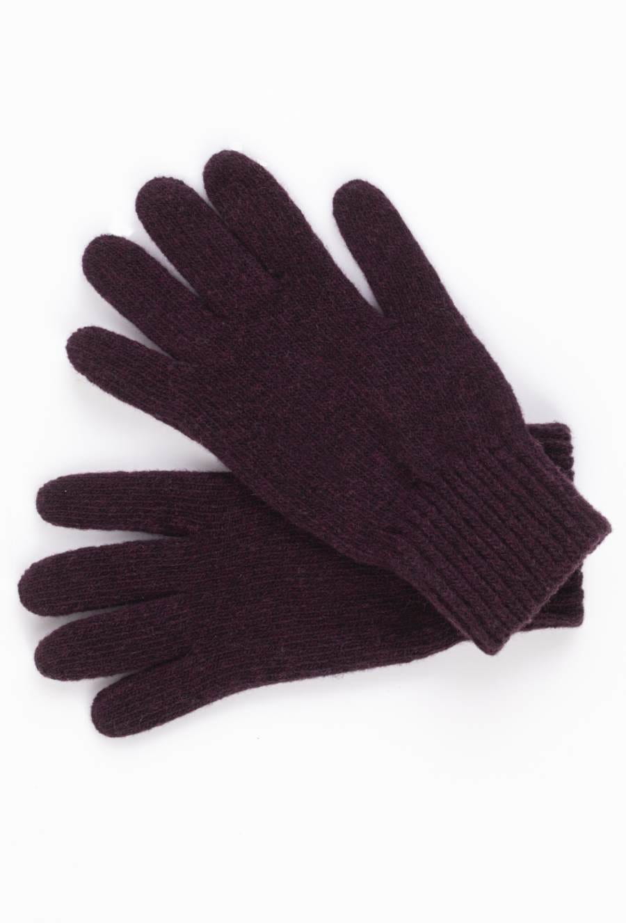 Kamea Woman′s Gloves K.18.957.14 - tmavočervená