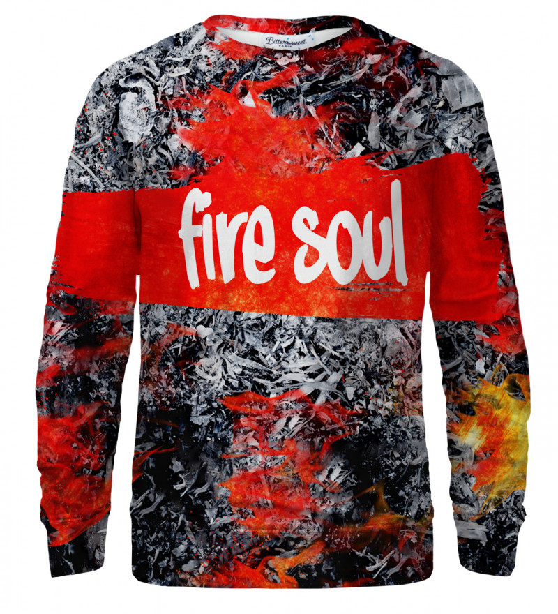 Bittersweet Paris Unisex's Fire Soul Sweater S-Pc Bsp331