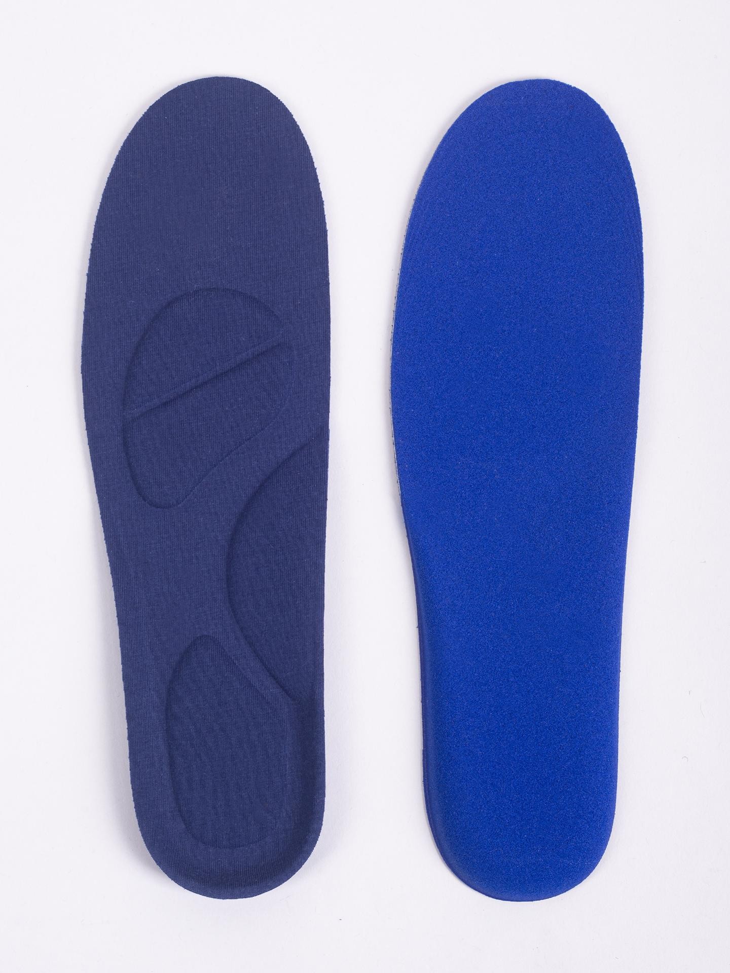 Levně Yoclub Man's Memory 3D Latex Shoe Insoles OIN-0001F-A1S0 Navy Blue