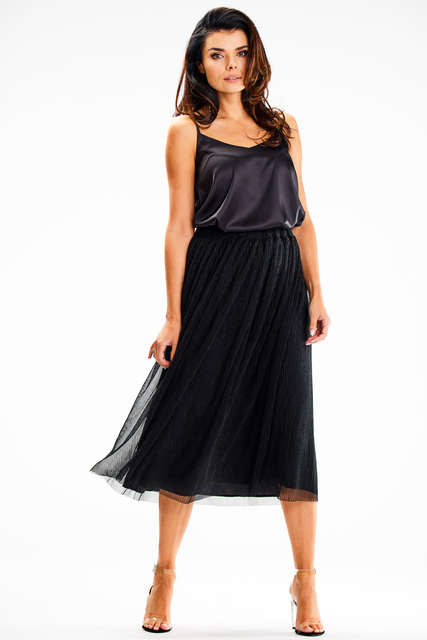Awama Woman's Skirt A630 Black