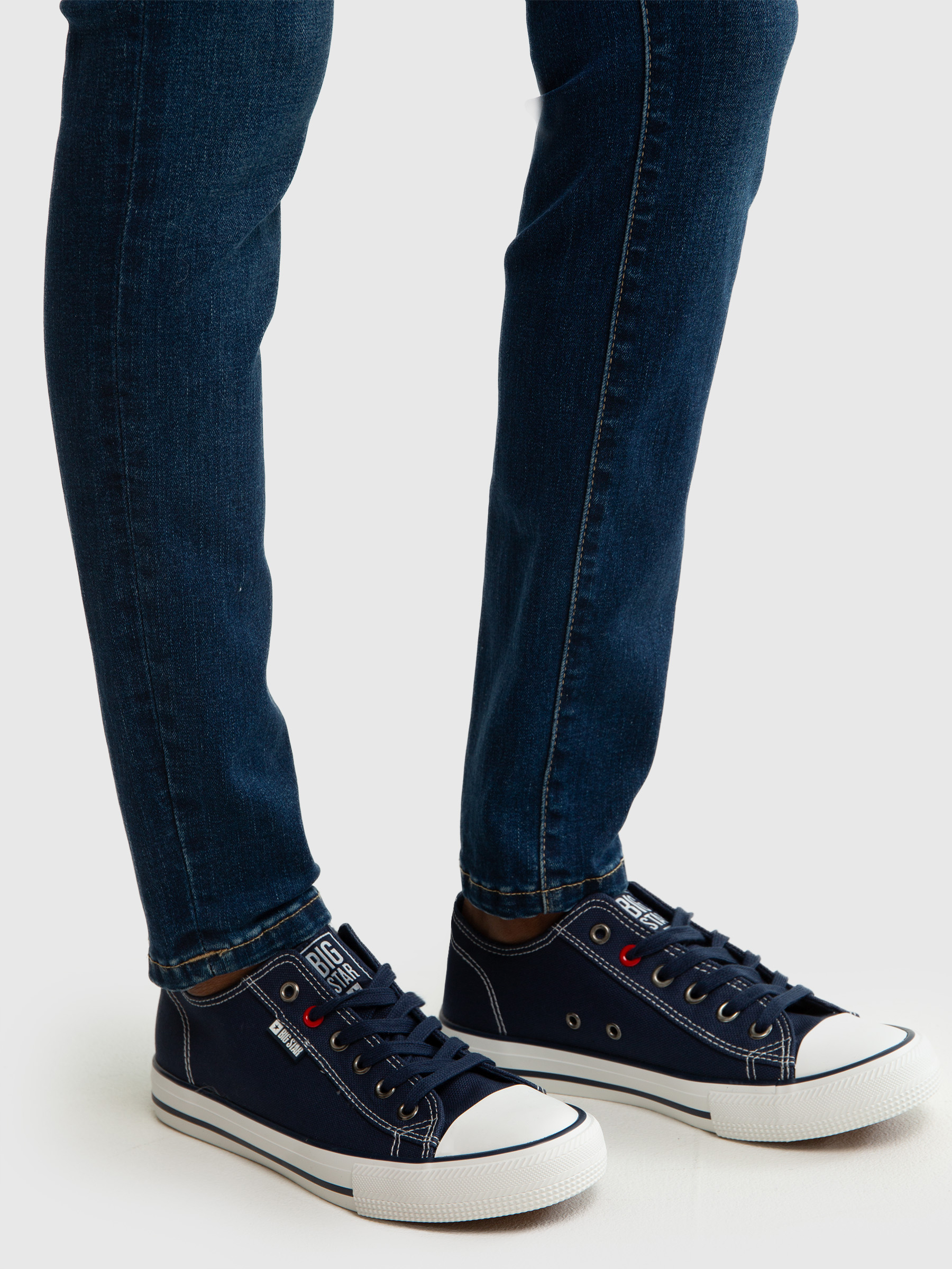 Big Star Woman's Sneakers Shoes 209668-403 Navy Blue