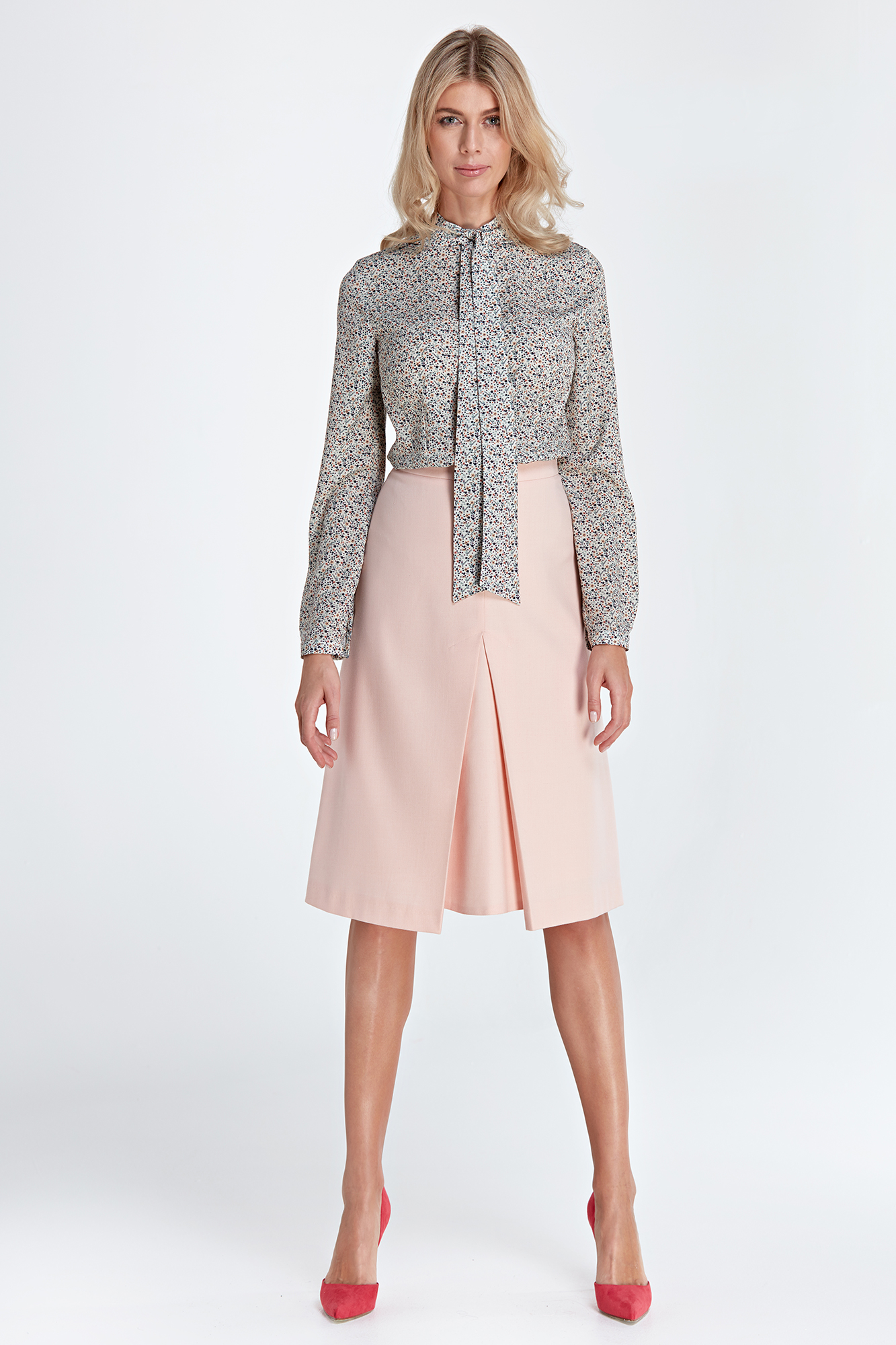 Colett Woman's Blouse Cb05 Meadow Ecru