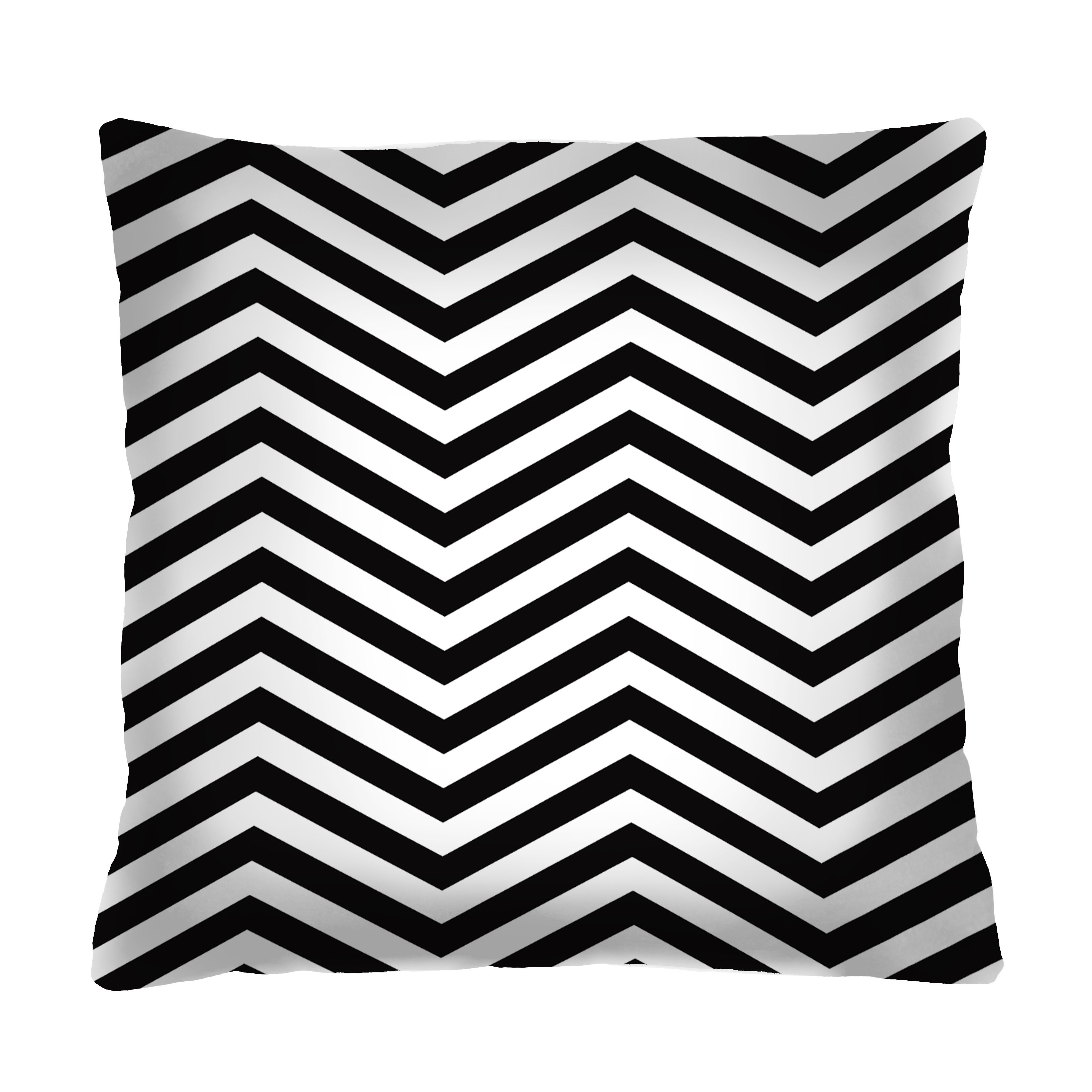 Bertoni Home Unisex's Square Pillow Zigzag