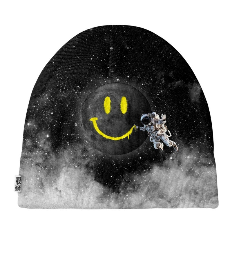 Levně Mr. GUGU & Miss GO Man's Space Smile Beanie MB 212201