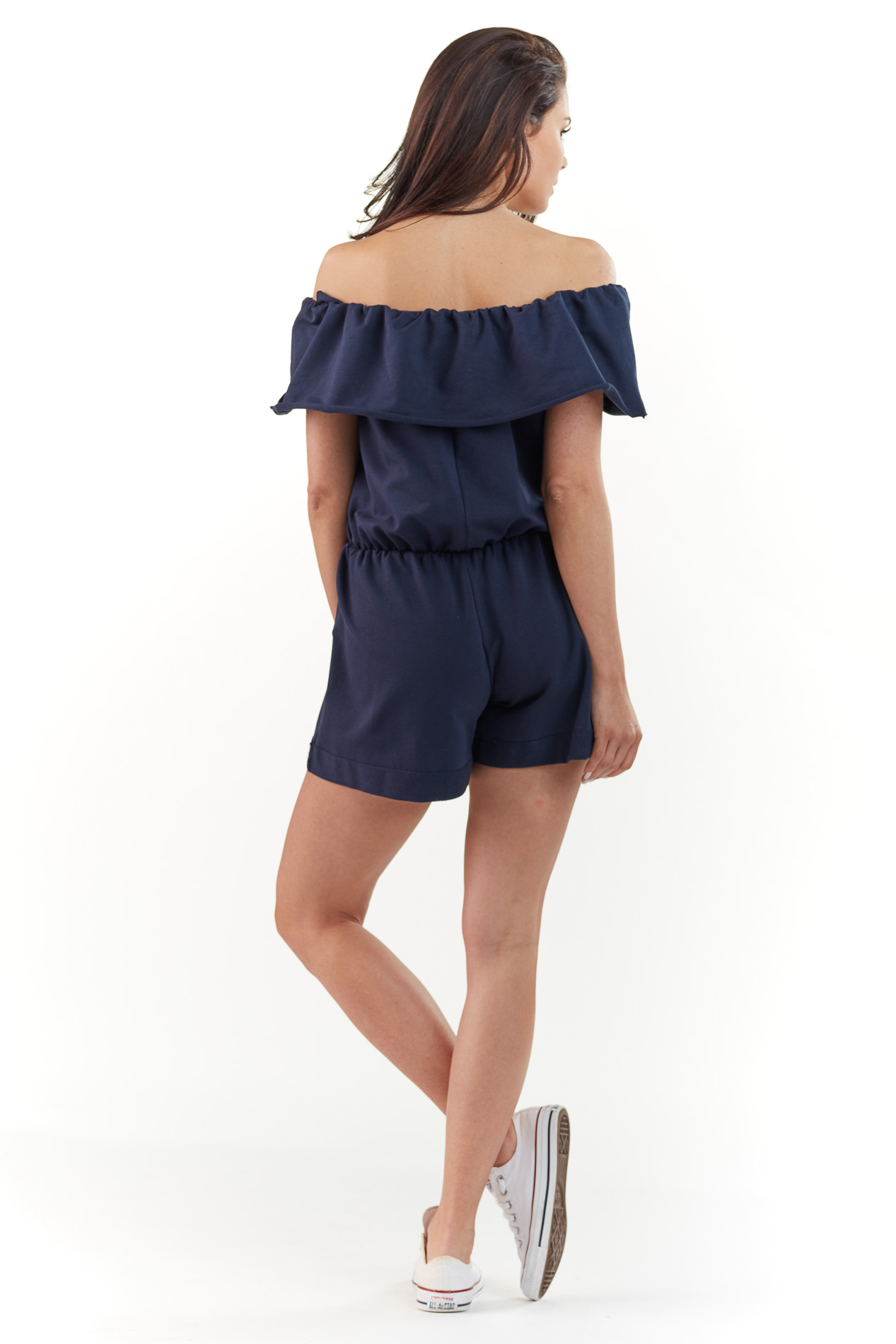 Infinite You Woman's Jumpsuit M164 Navy Blue