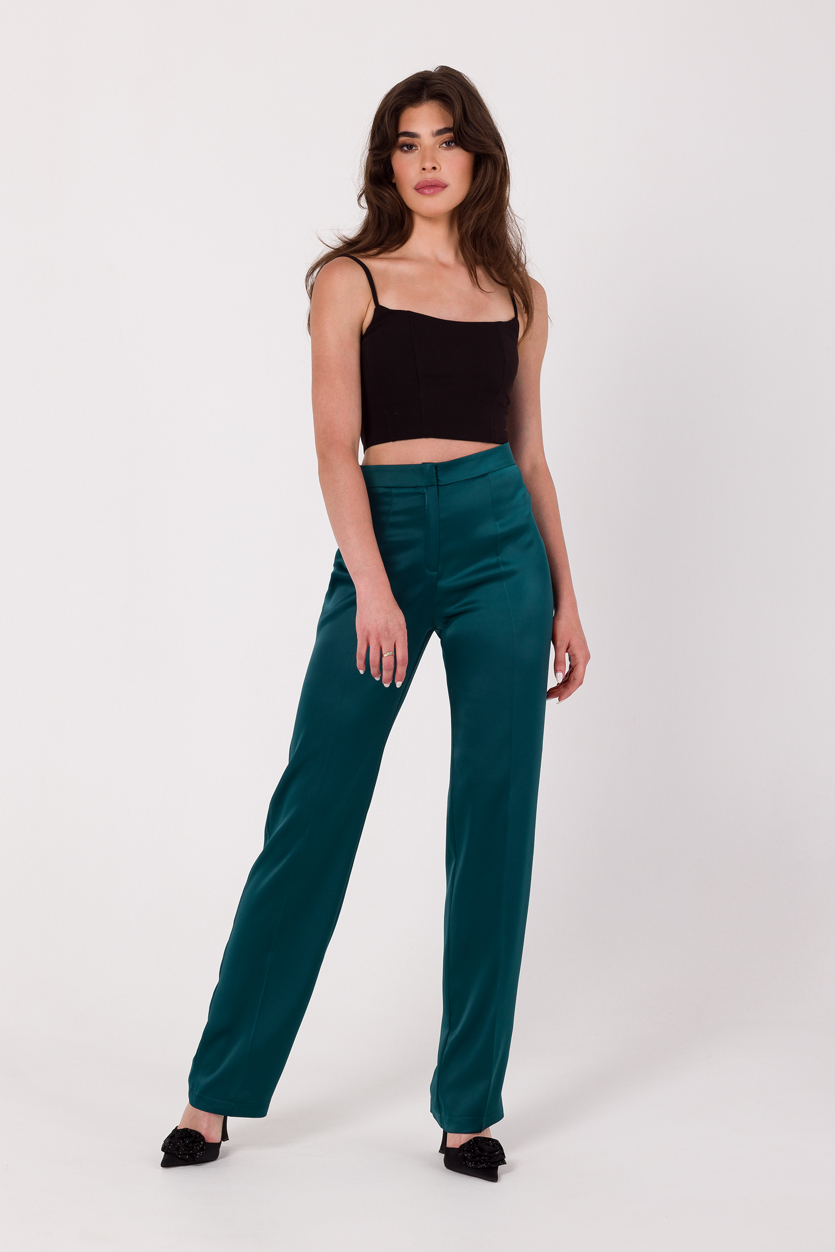 Makover Woman's Trousers K174