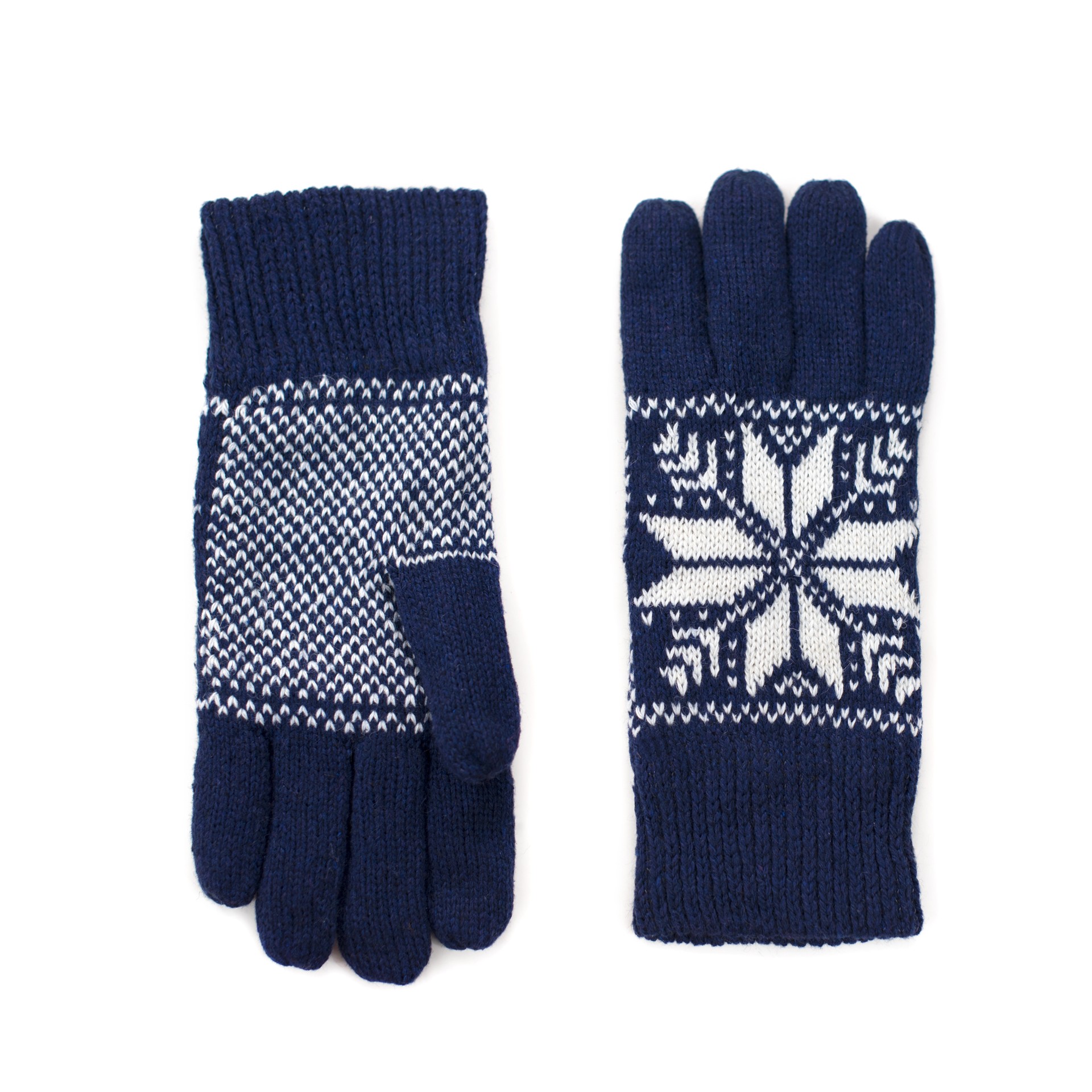 Art Of Polo Unisex's Gloves rk18608 Navy Blue