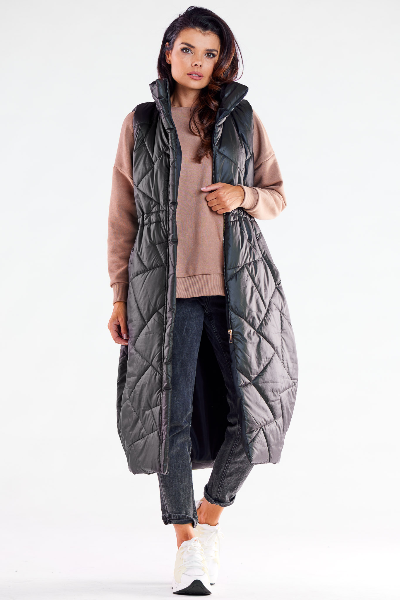 Awama Woman's Vest A544 Black