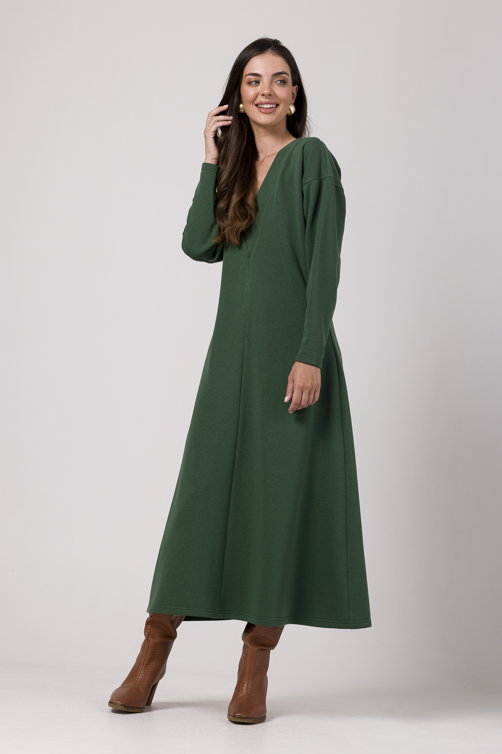 BeWear Woman's Dress B267 Grass
