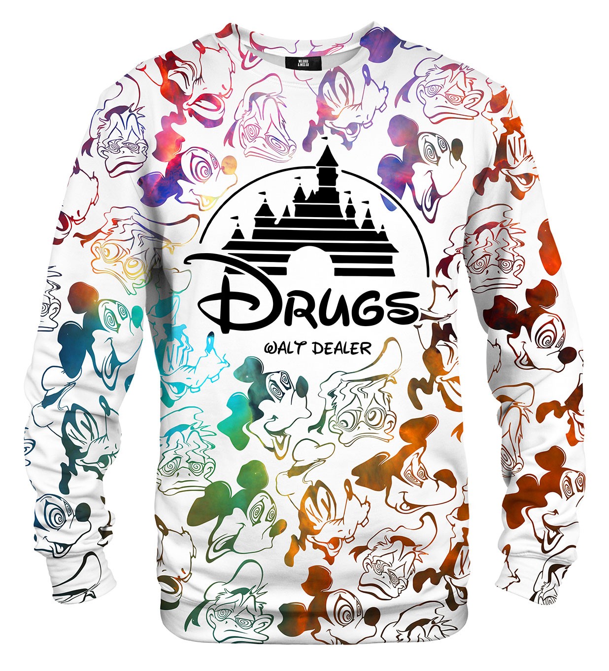 Mr одежда. Толстовка drugs Disney. Drugs Walt Dealer. Уолт дилер толстовка. Худи drugs stop.