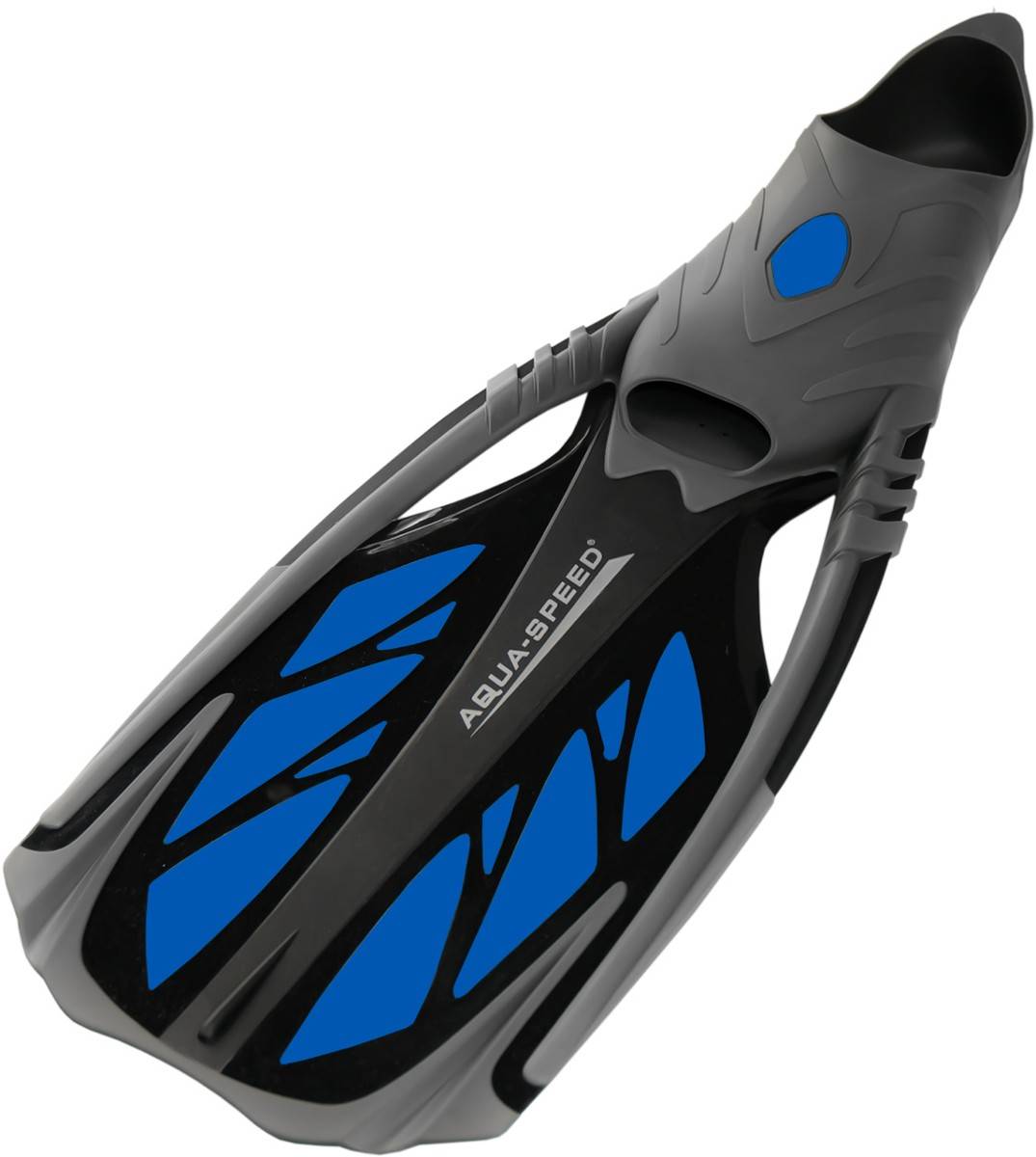AQUA SPEED Unisex's Snorkel Flippers Inox
