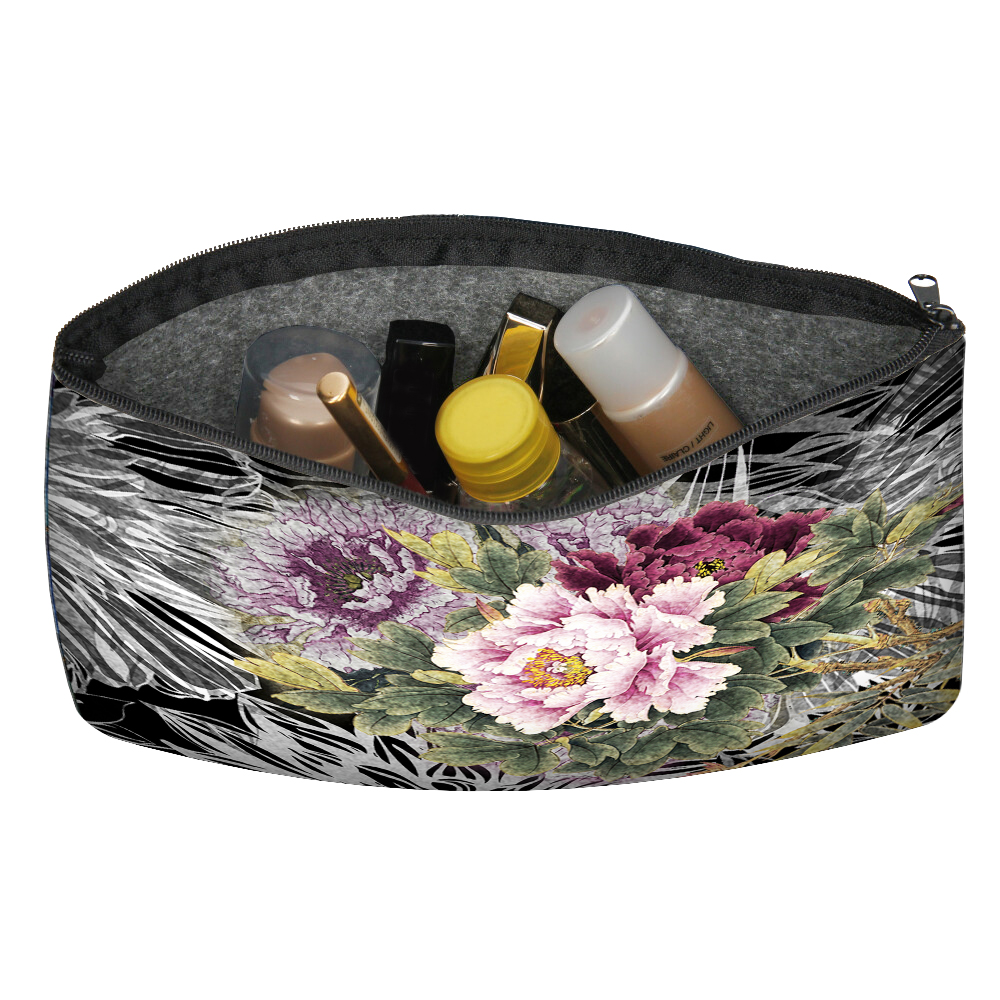 Bertoni Unisex&#039;s Pocket Cosmetic Bag Ikebana