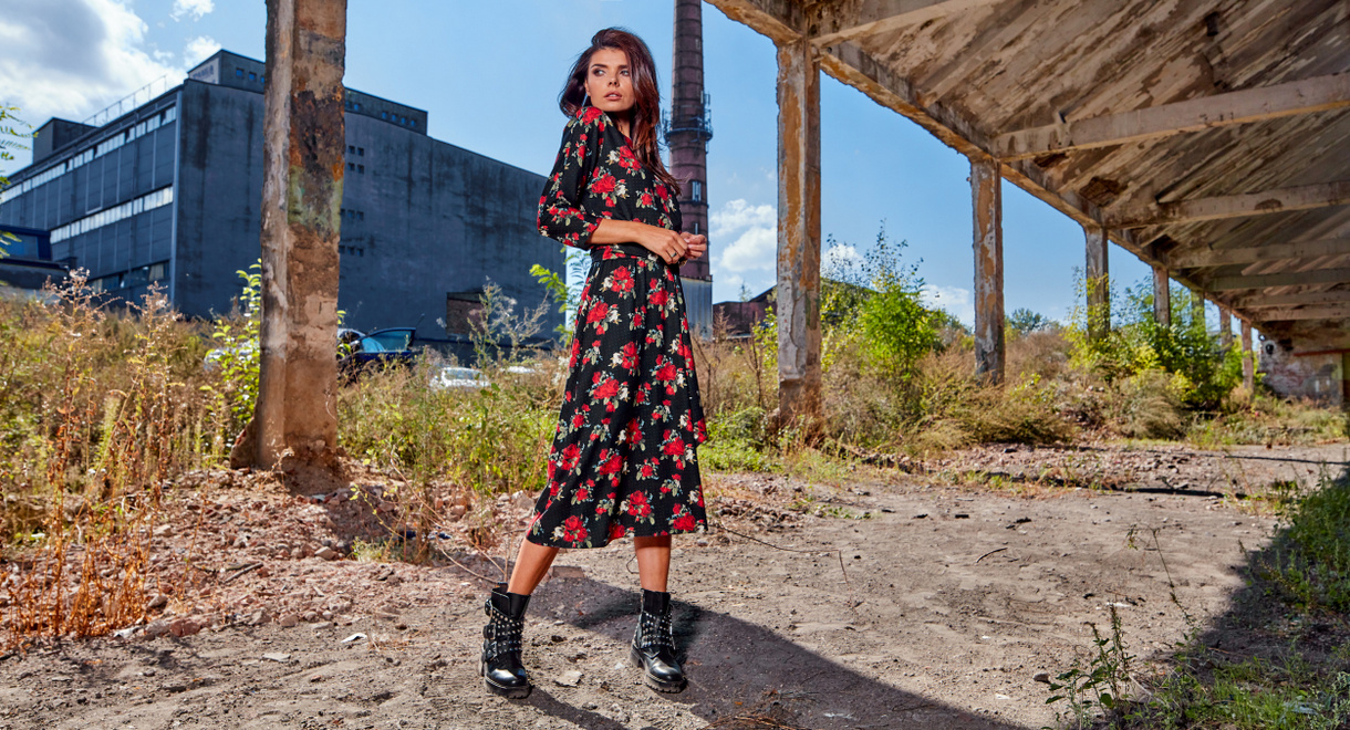 Rochie dama, Awama Flower