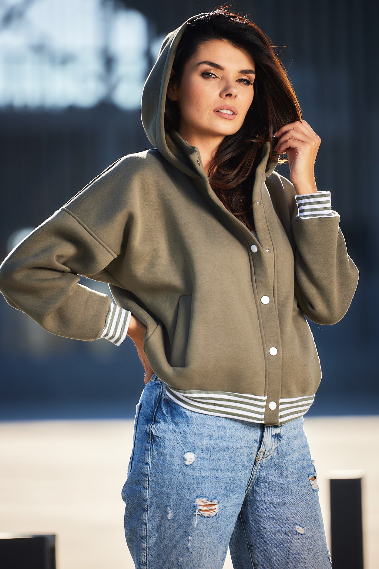 Awama Woman's Hoodie A611