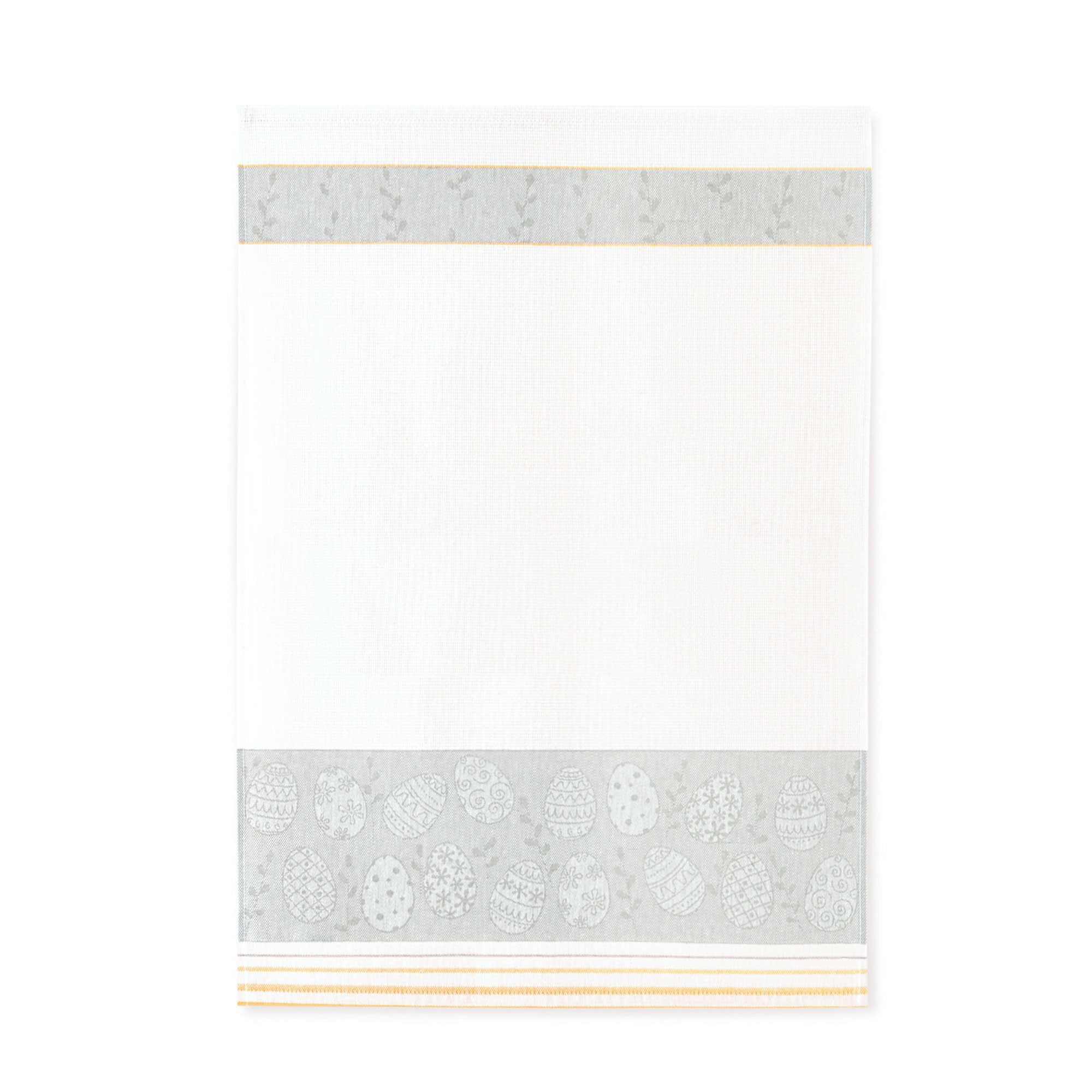 Zwoltex Unisex's Dish Towel Pascha Yellow/Pattern