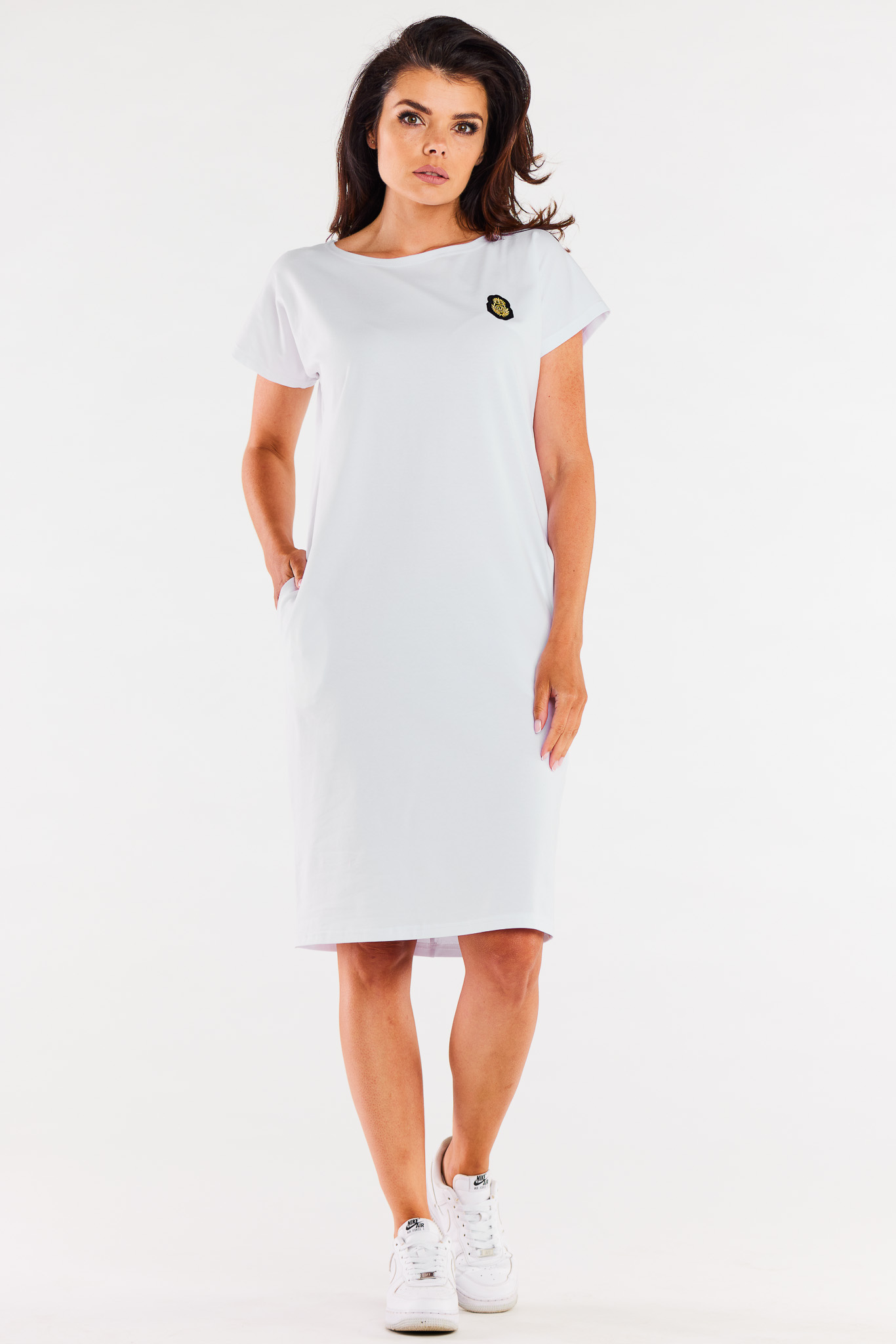 Infinite You Woman's Dress M301 White