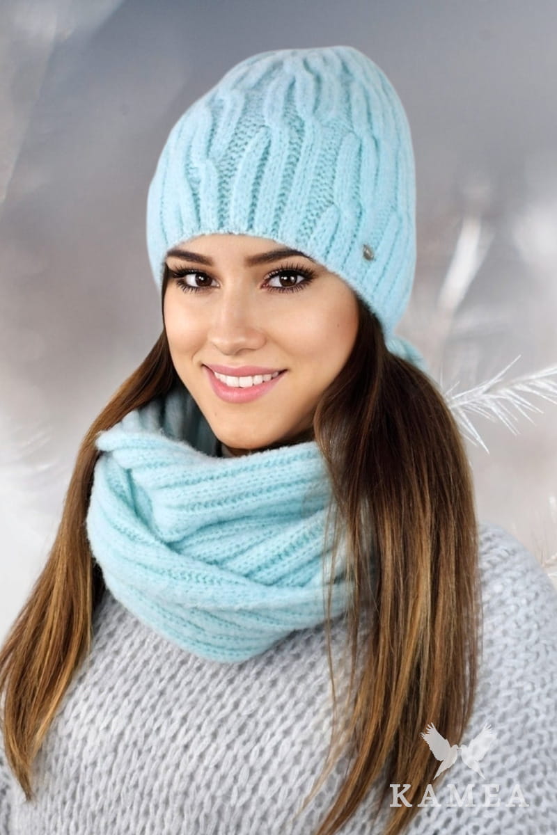 Kamea Woman's Hat&Scarf K.22.258.19