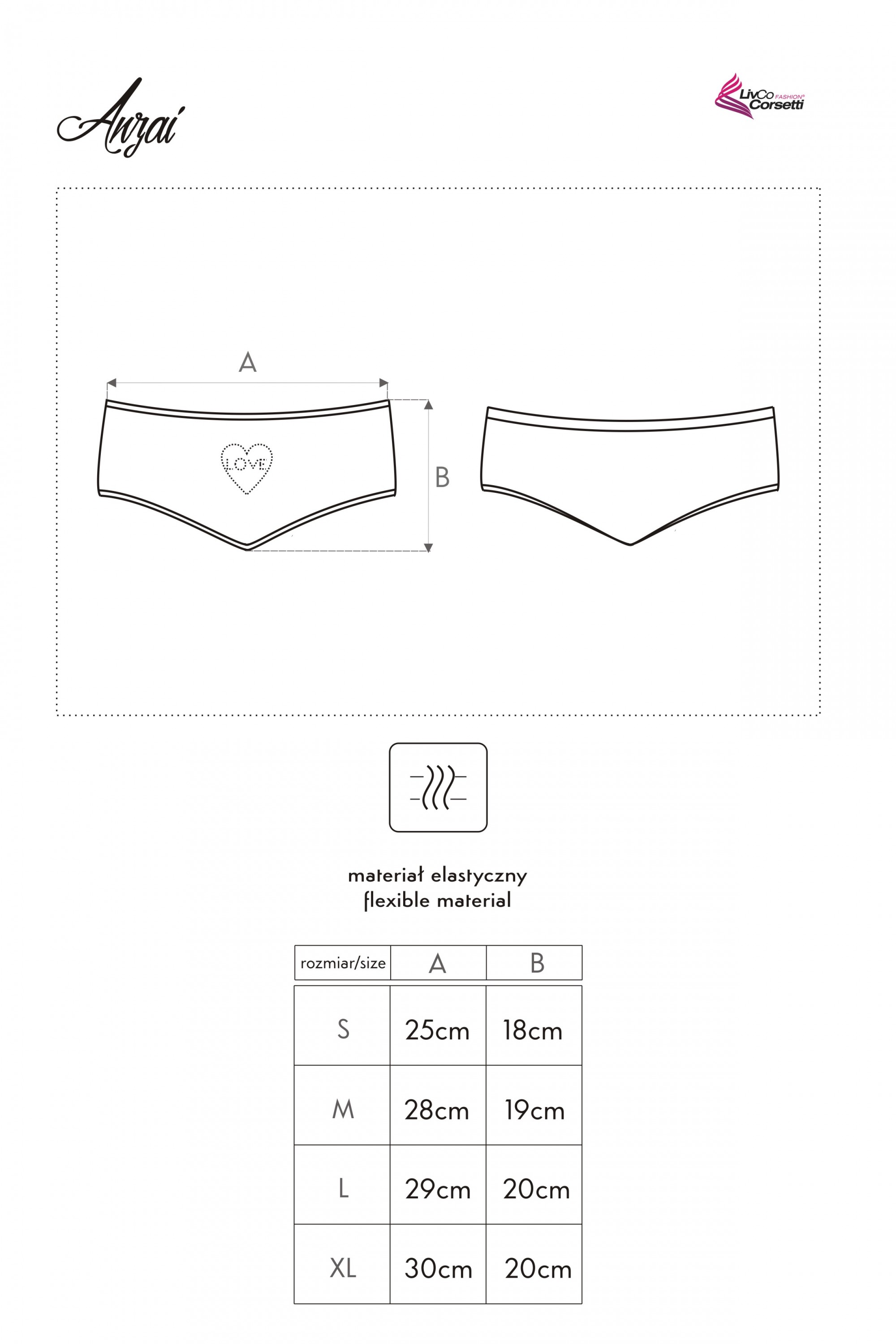LivCo Corsetti Fashion Woman's Panties Anzai