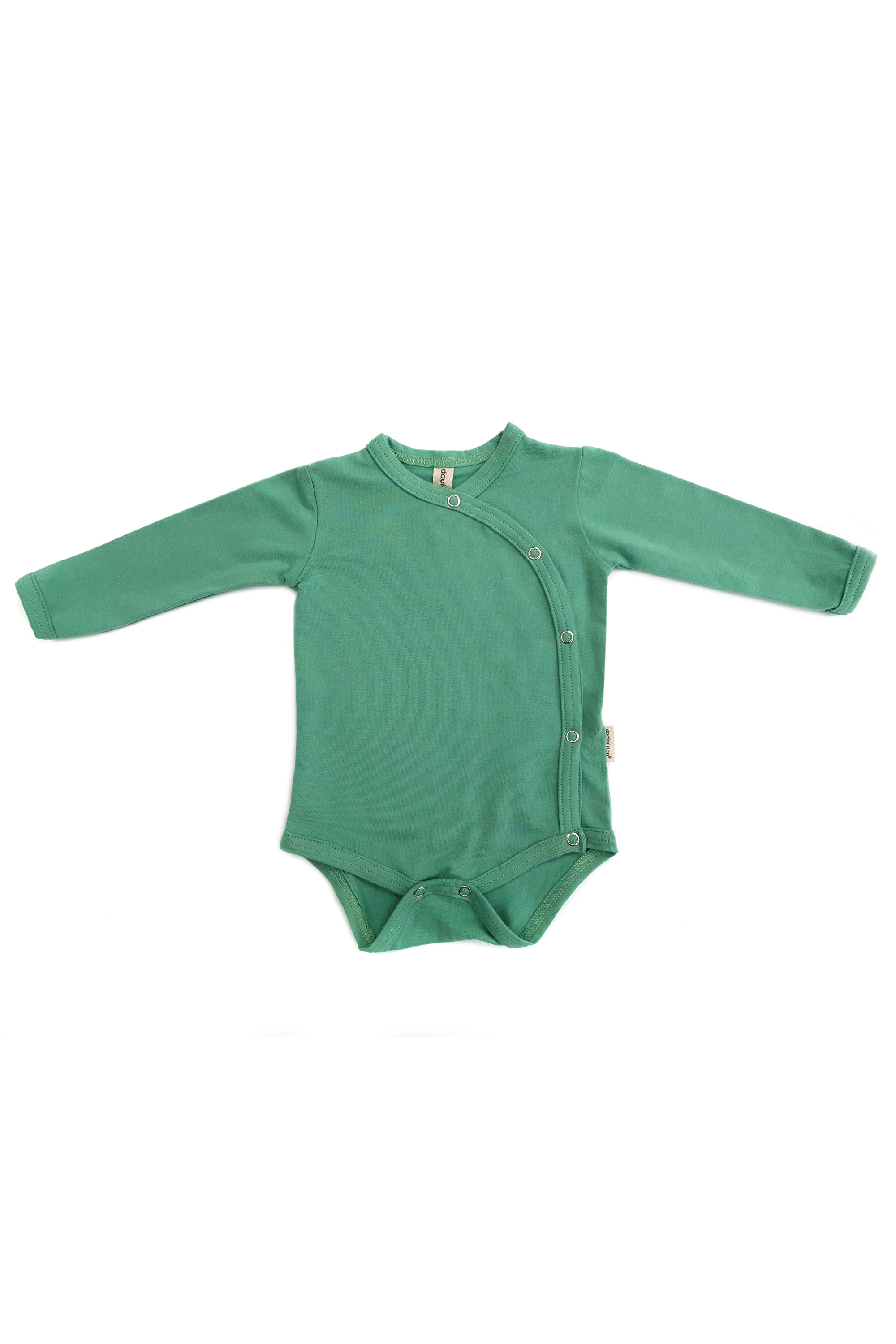 Levně Doctor Nap Kids's Wrapped Bodysuit BOD.4290 Wasabi