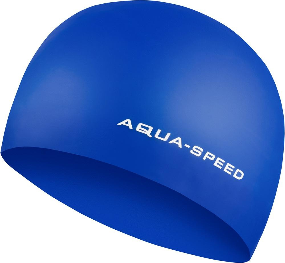 AQUA SPEED Unisex's Swimming Cap Startowy 3D Navy Blue