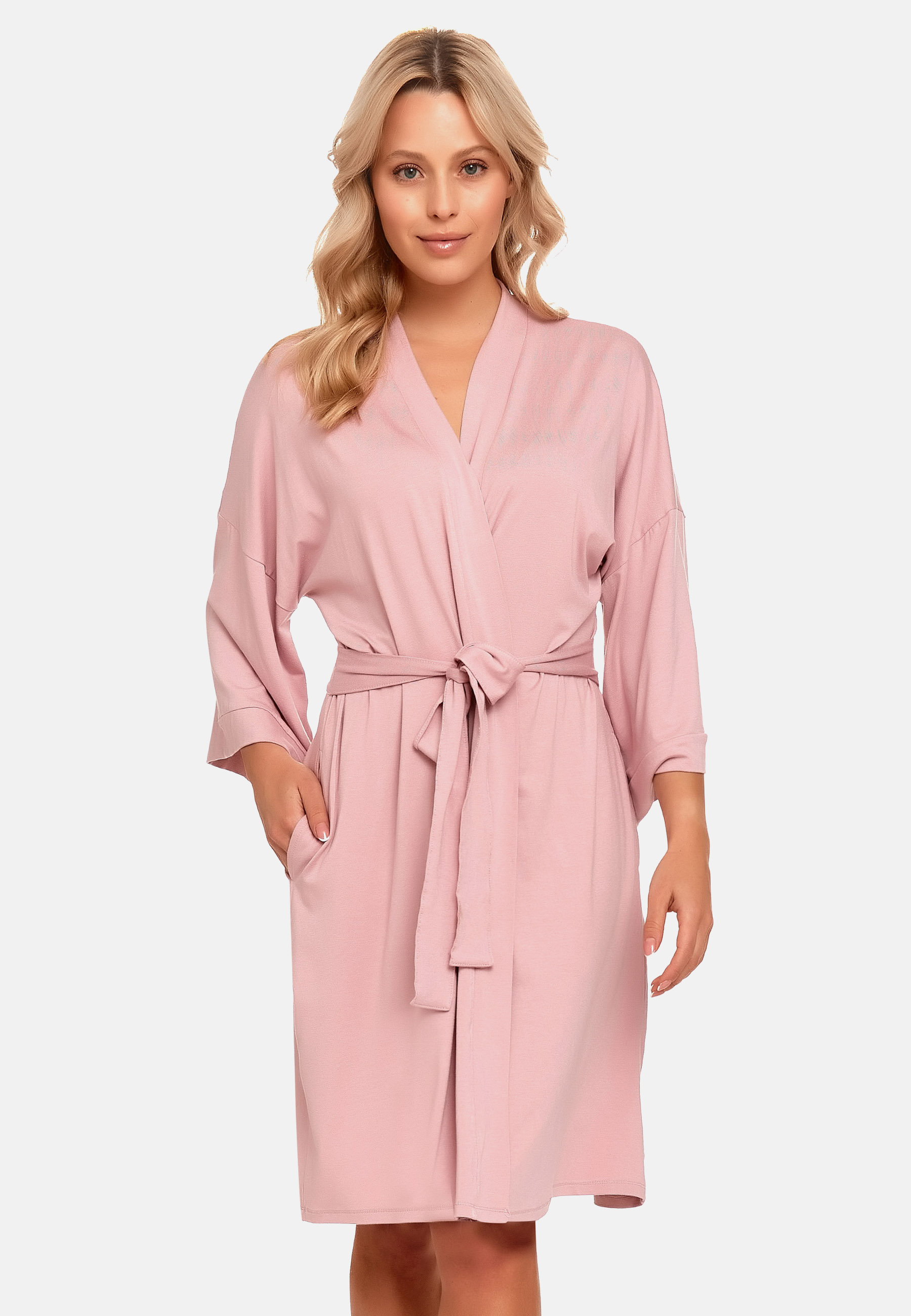 Doctor Nap Woman&#039;s Dressing Gown SWB.9999 Flamingo