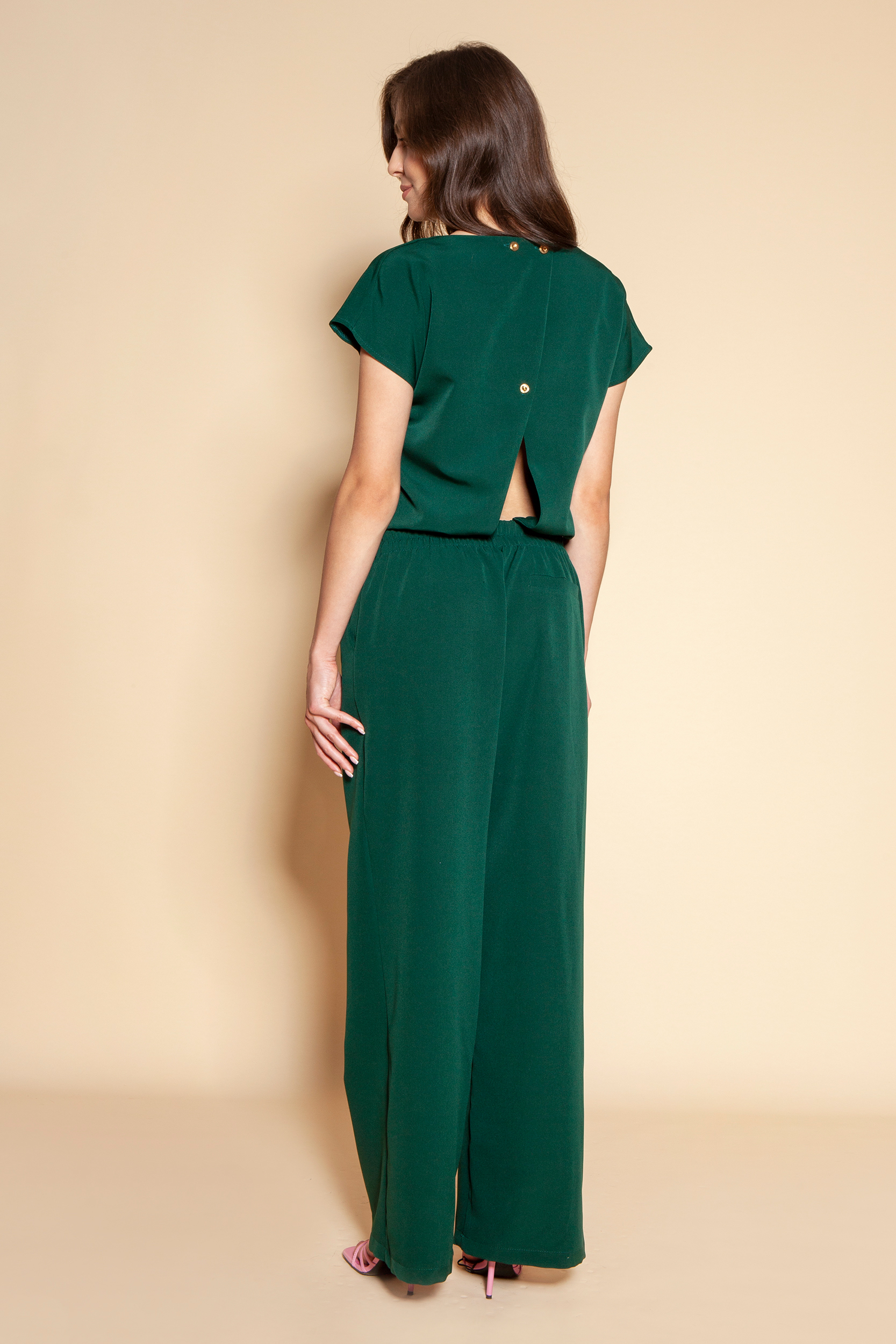 Lanti Woman&#039;s Shortsleeve Jumpsuit Kb121