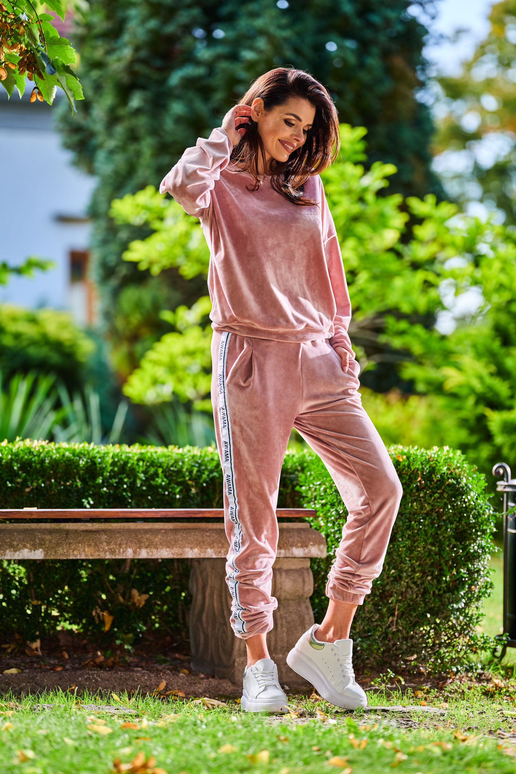 Pantaloni Awama Femeii A375