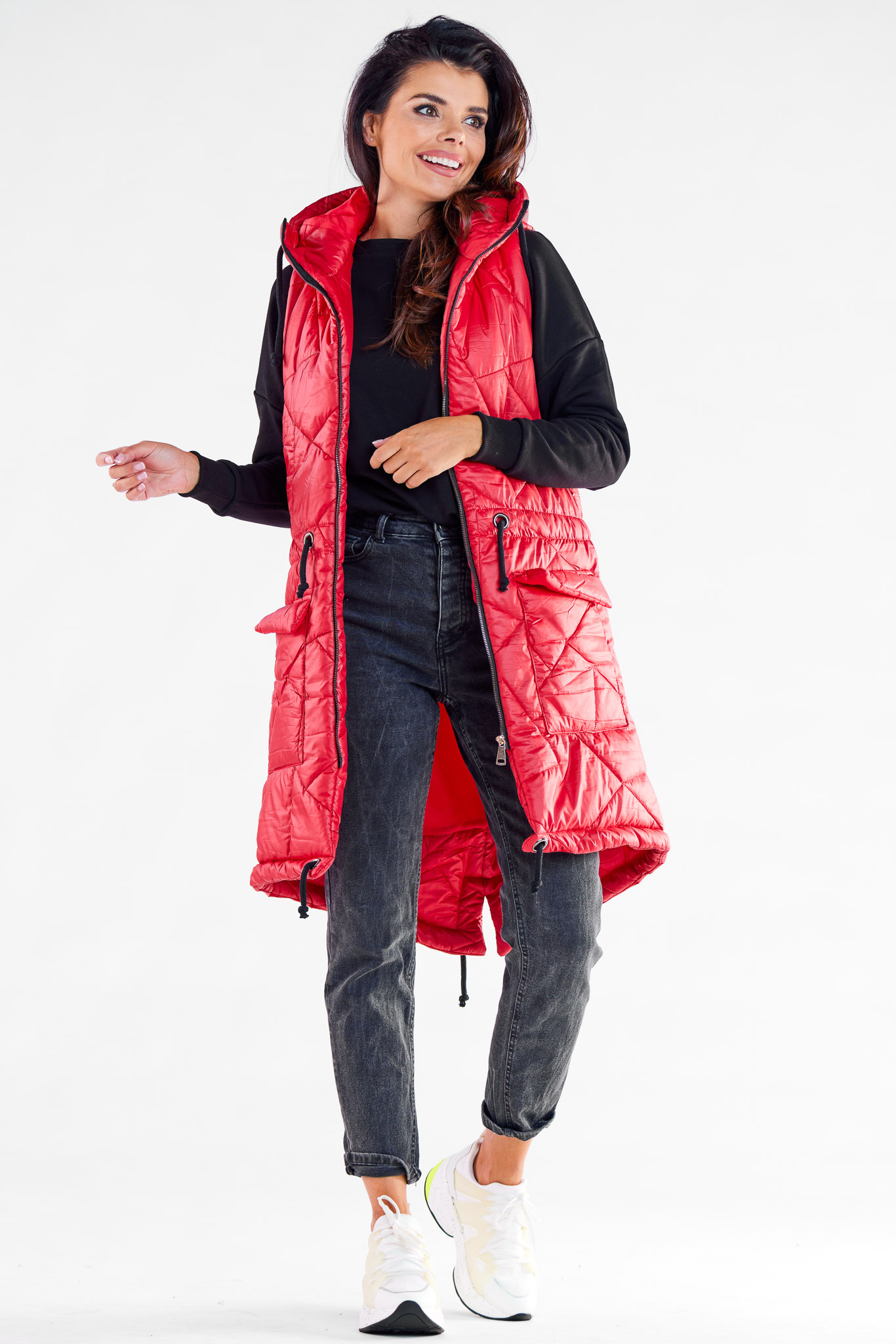 Awama Woman's Vest A543 Red