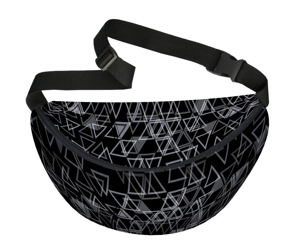 Bertoni Unisex's Big Waist Bag Triangle