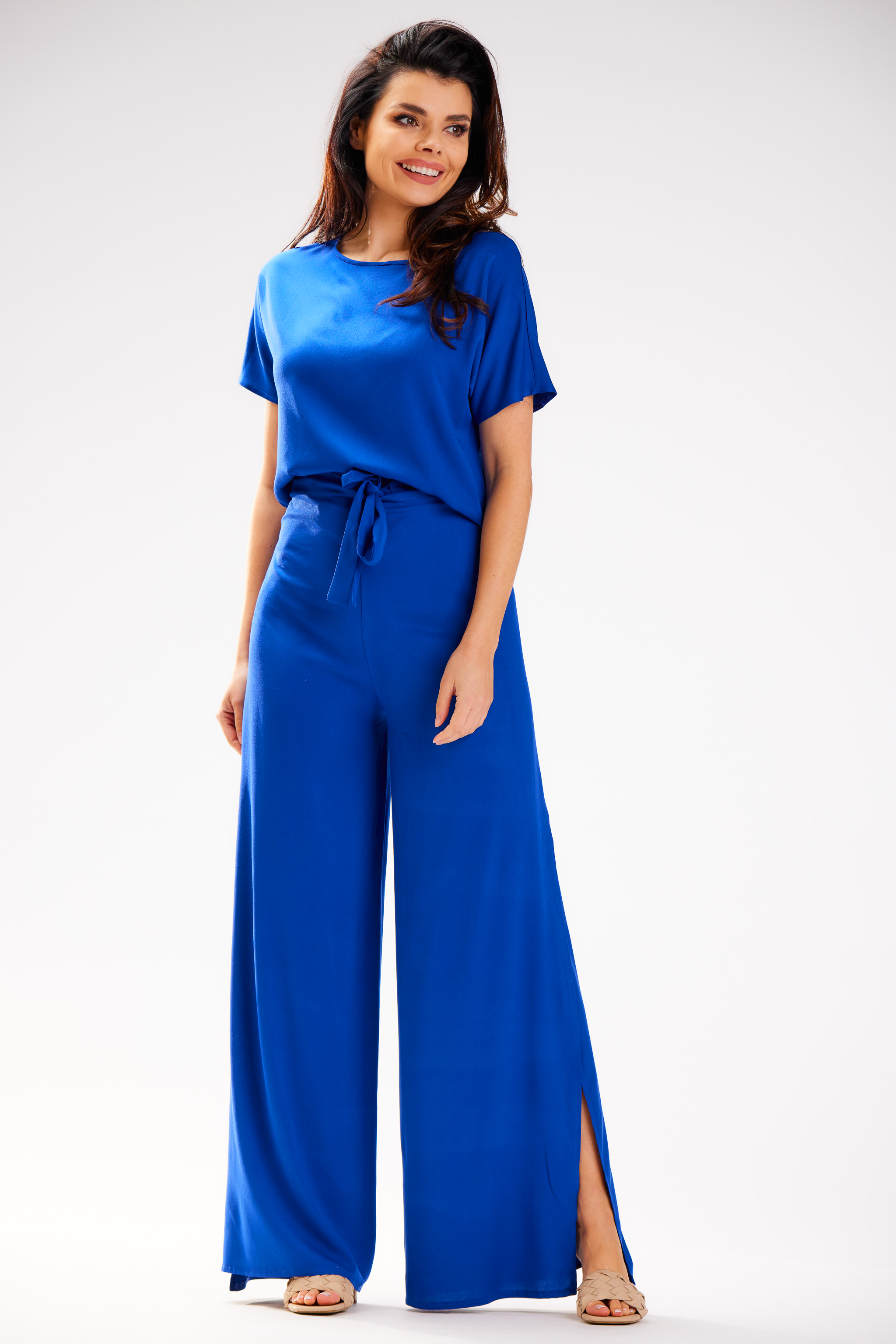 Awama Woman's Trousers A589 Blue