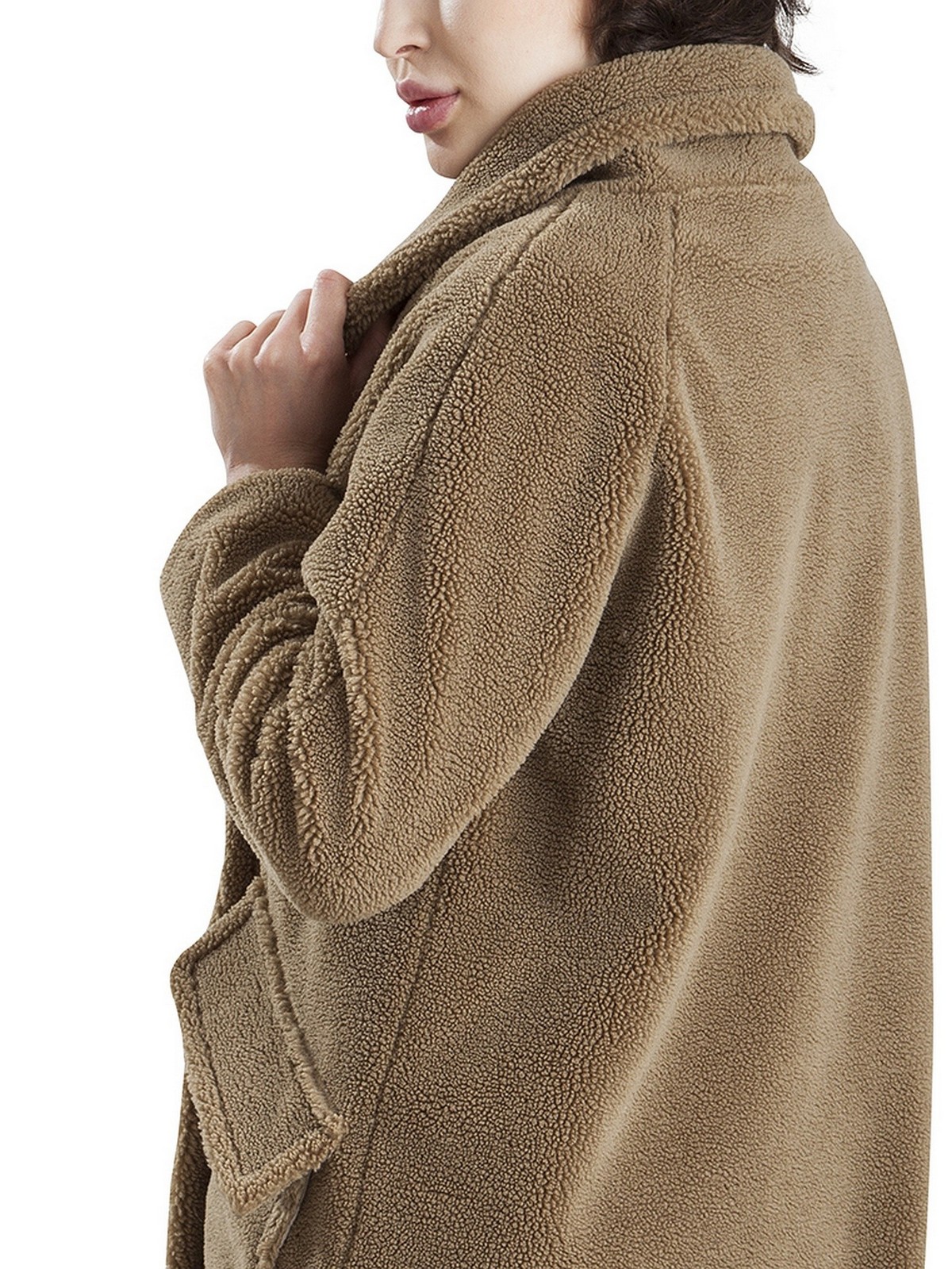 PERSO Woman's Original women's coat oversize "bear" reglan