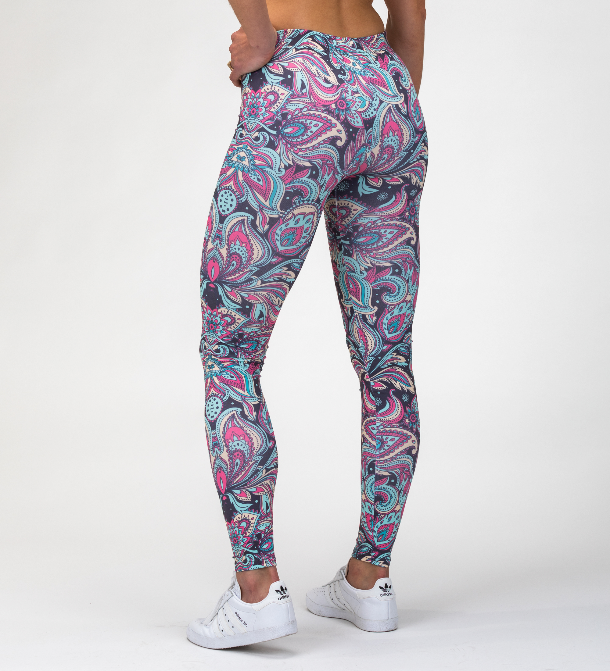 Dámske legíny Mr. GUGU & Miss GO FRACTAL PATTERN