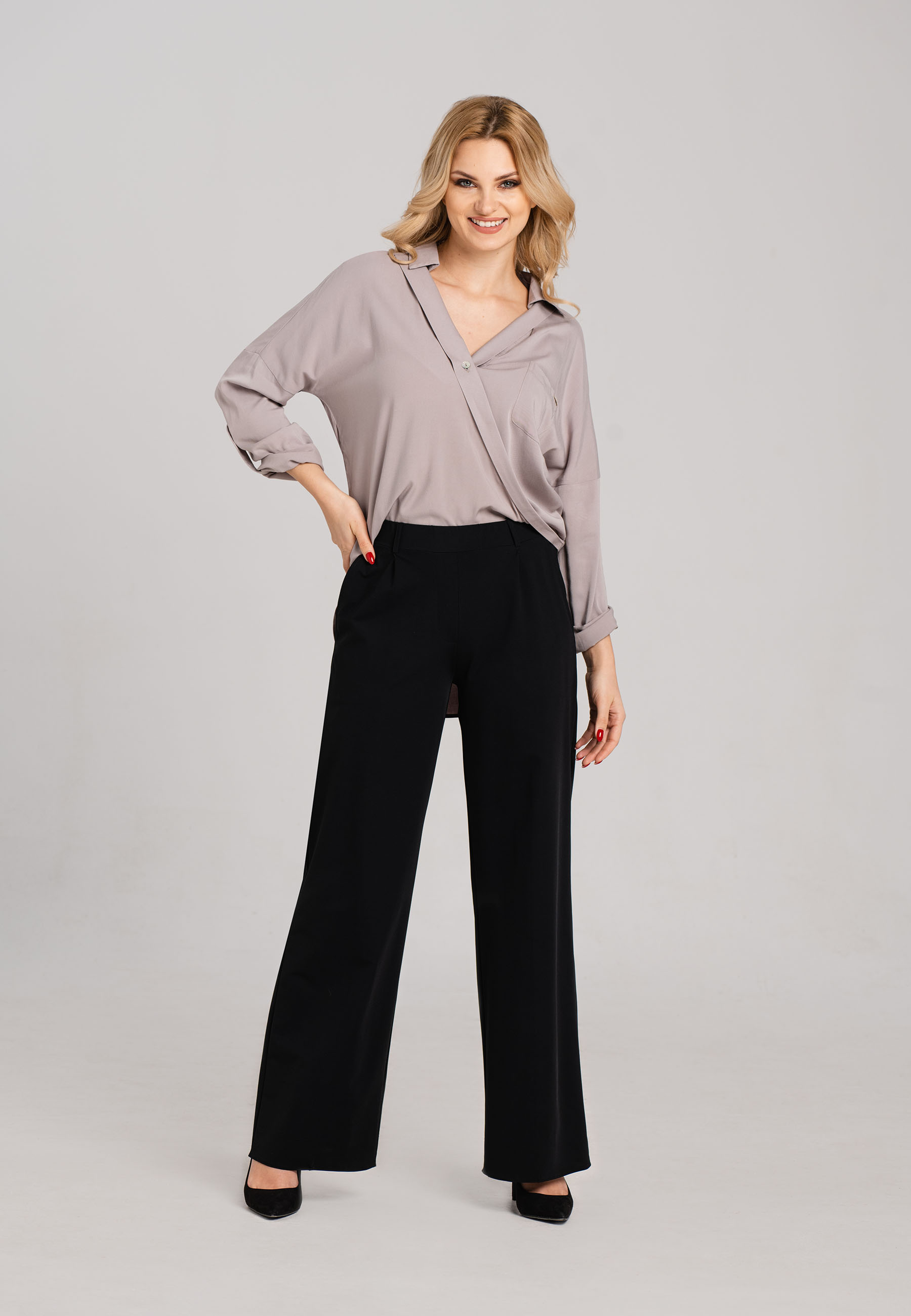 Levně Look Made With Love Woman's Trousers 248 Daisy