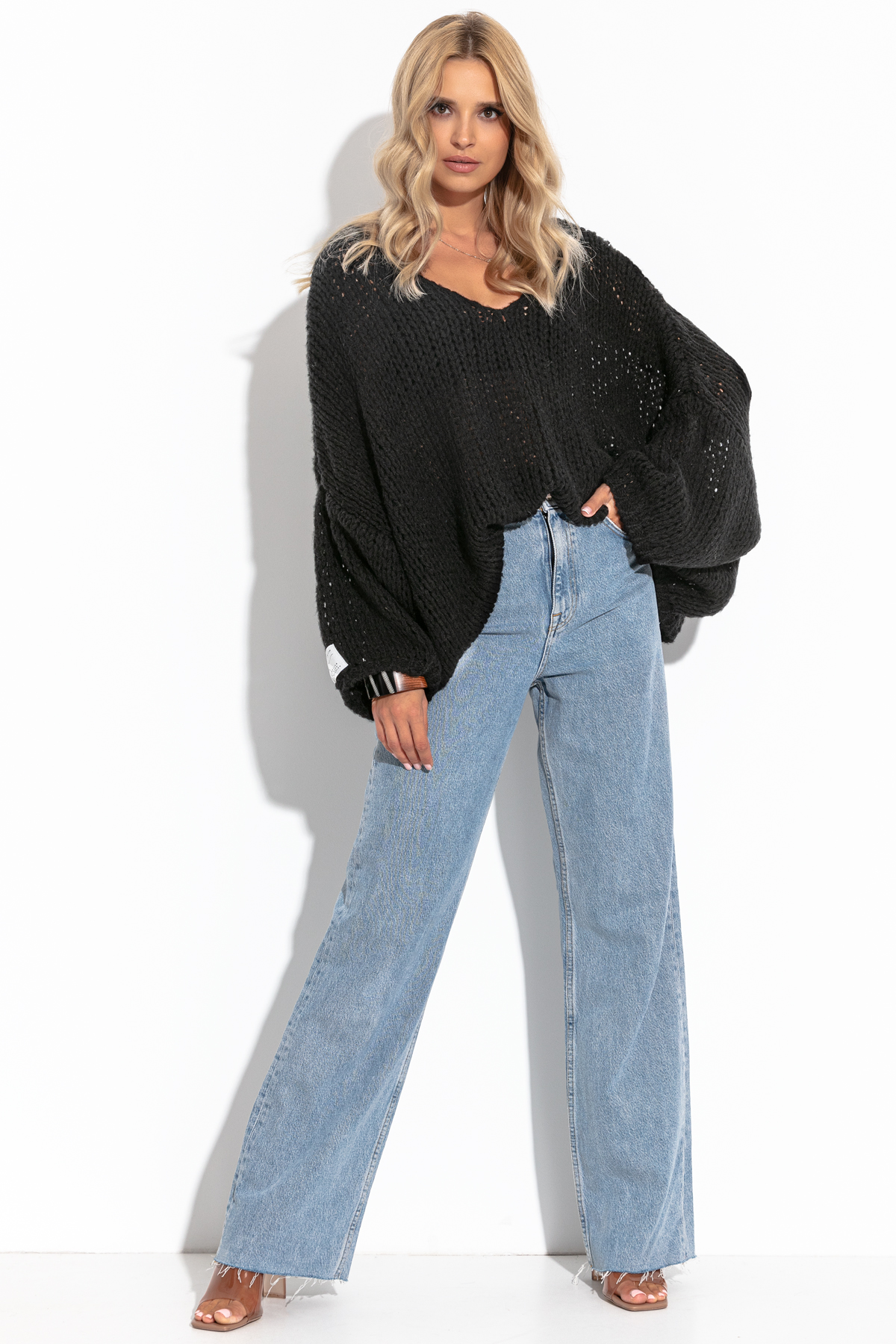 Pulover dama Fobya Oversized