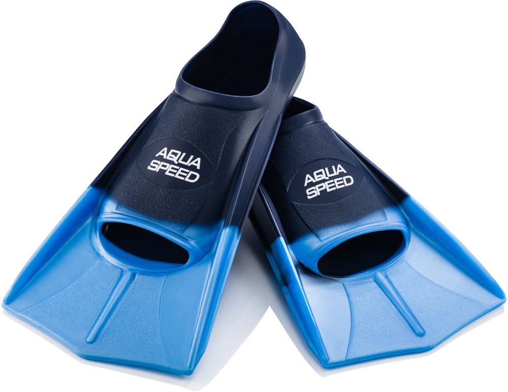 Levně AQUA SPEED Unisex's Snorkel Flippers Training Pattern 02
