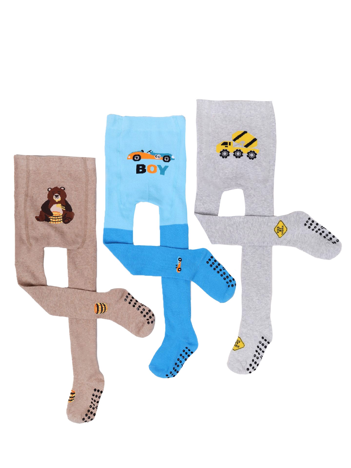 Yoclub Kids's 3Pack Tights RAB-0005C-AA0A-015