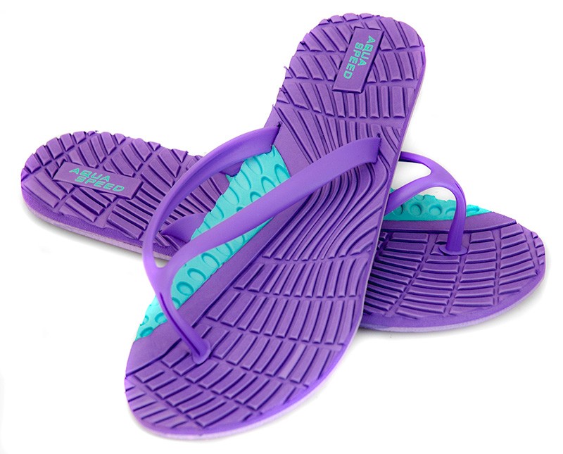 AQUA SPEED Bazénové pantofle Bahama Purple 41